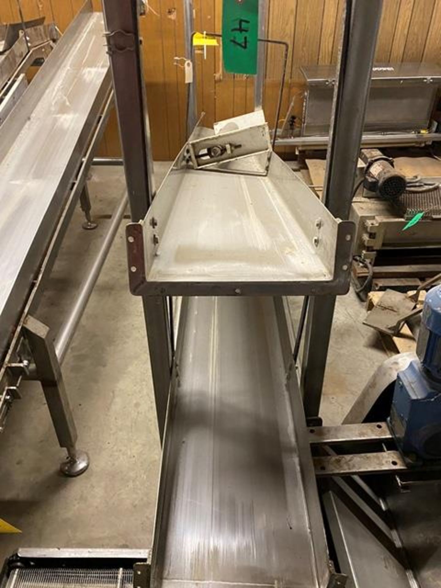 Metal Incline Conveyor, 13'' W x 130'' L (Two Separate Pieces), Located in Deshler, OH - Image 5 of 11