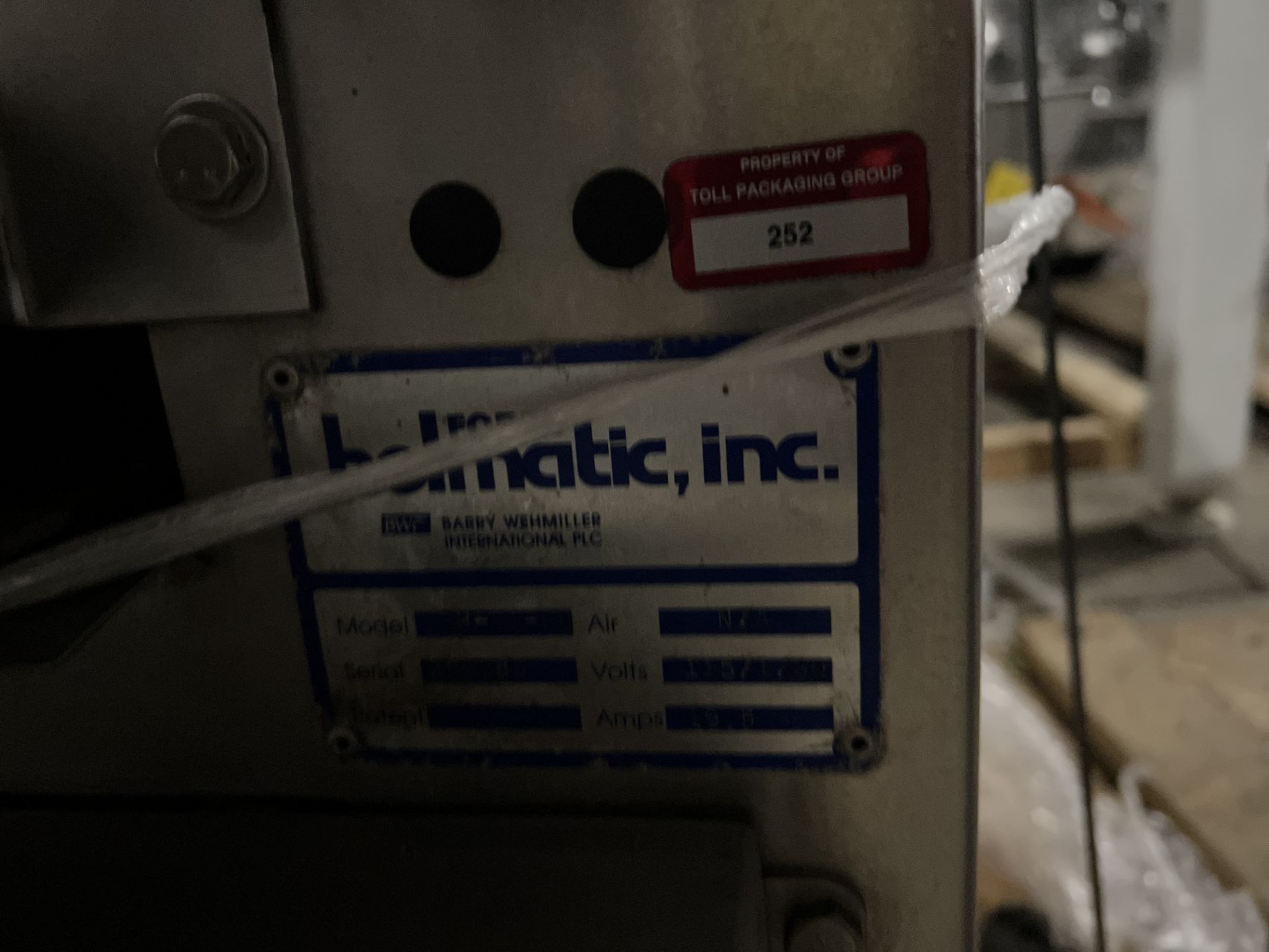 Holmatic System, Model #HH-1, Located in Ottawa, OH - Image 5 of 6