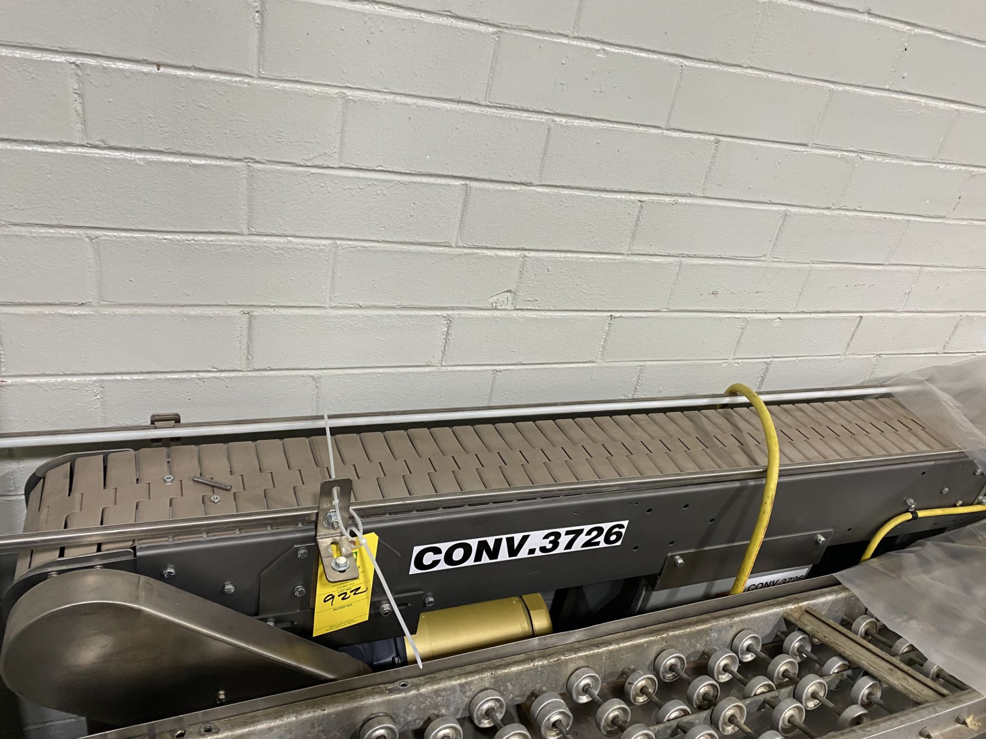 (Qty. 3) Conveyor Pieces, 8'' W x 22' L, Located in London, KY