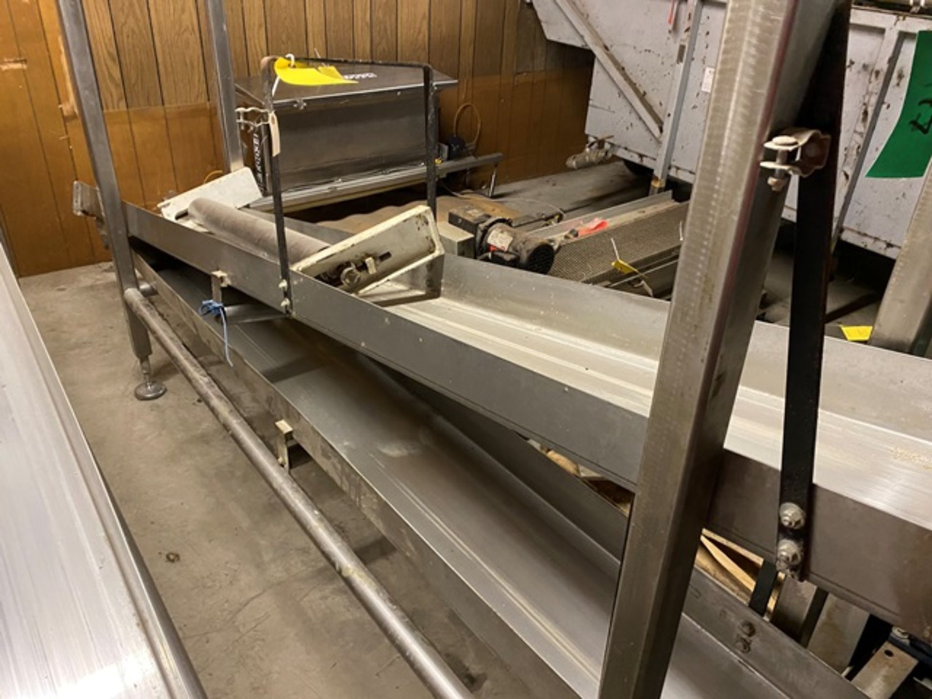 Metal Incline Conveyor, 13'' W x 130'' L (Two Separate Pieces), Located in Deshler, OH - Image 6 of 11