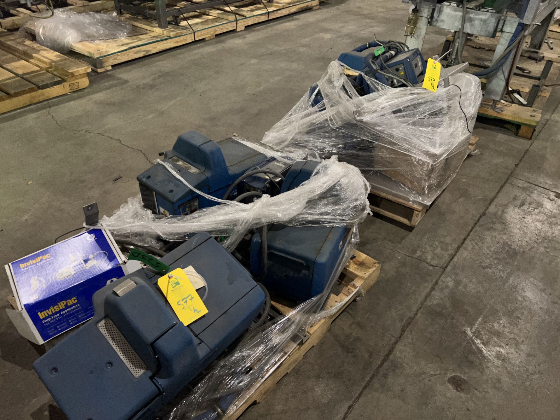 2 Pallets of Nordson ProBlue 7 Adhesive Dispensers, Located in Ottawa, OH