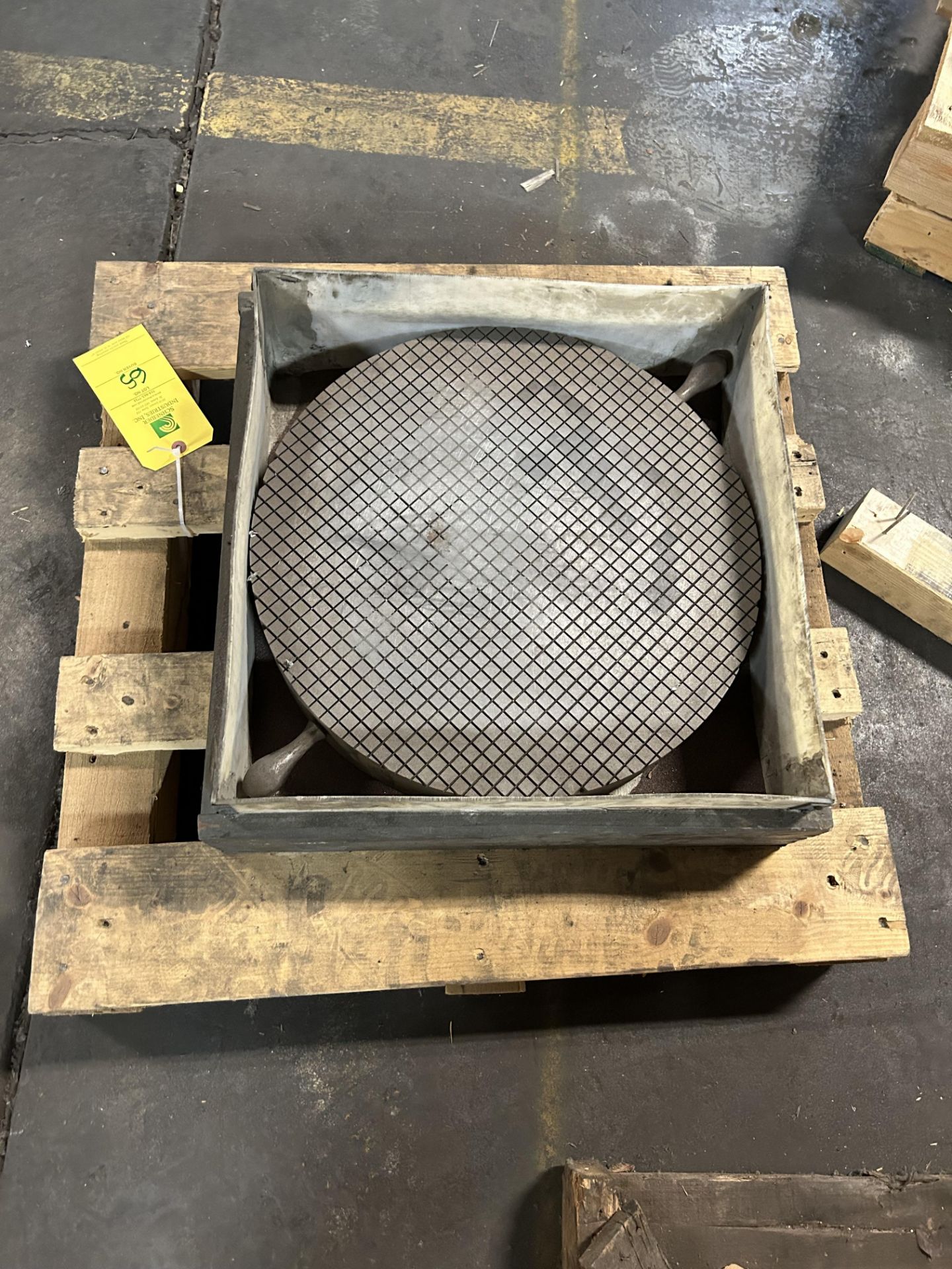 18'' Lapping Plate, Rigging/Loading Fee: $25 - Image 3 of 3