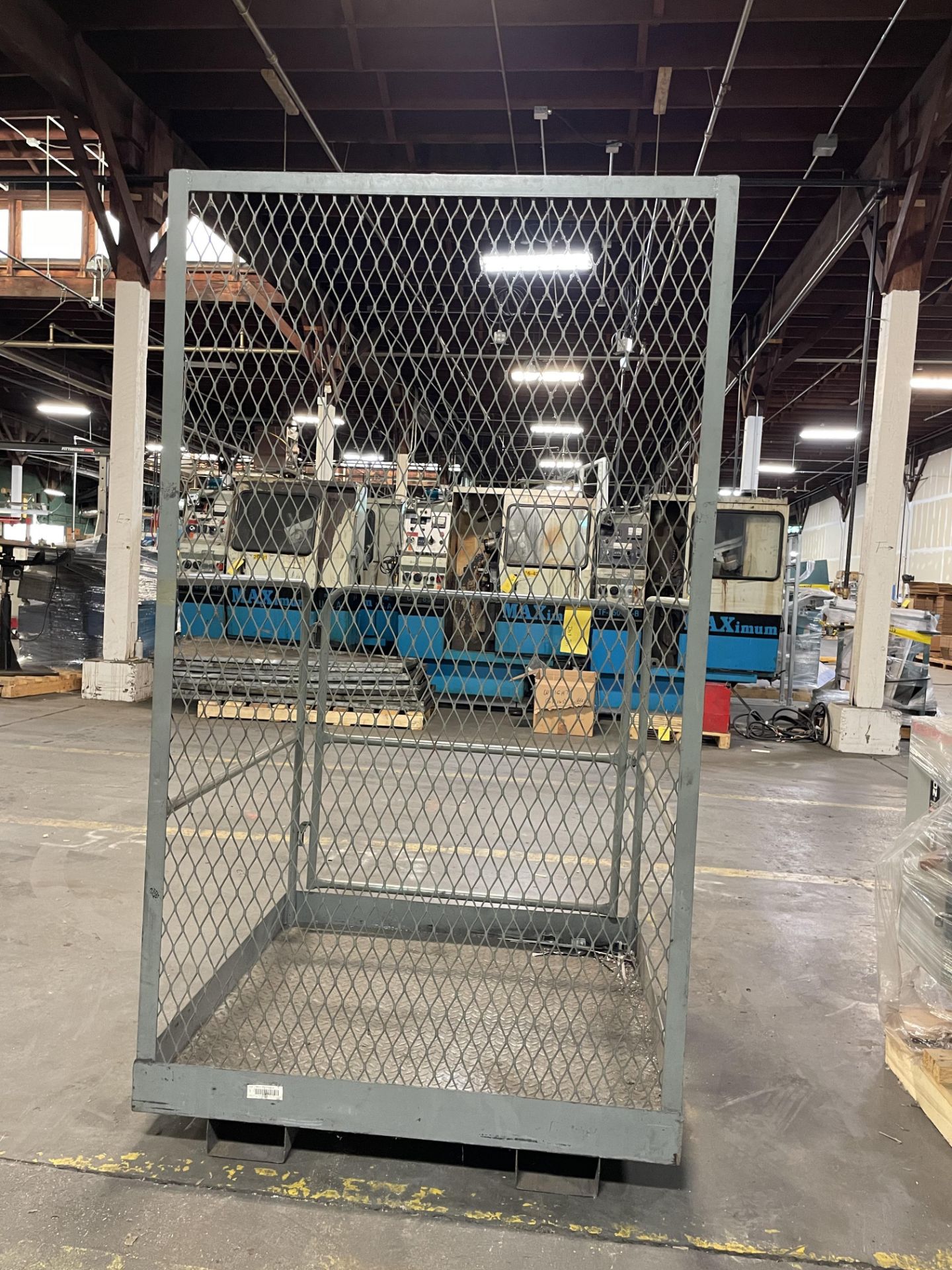 Forklift Work Platform, 42'' x 42'', Rigging/Loading Fee: $25 - Image 3 of 5