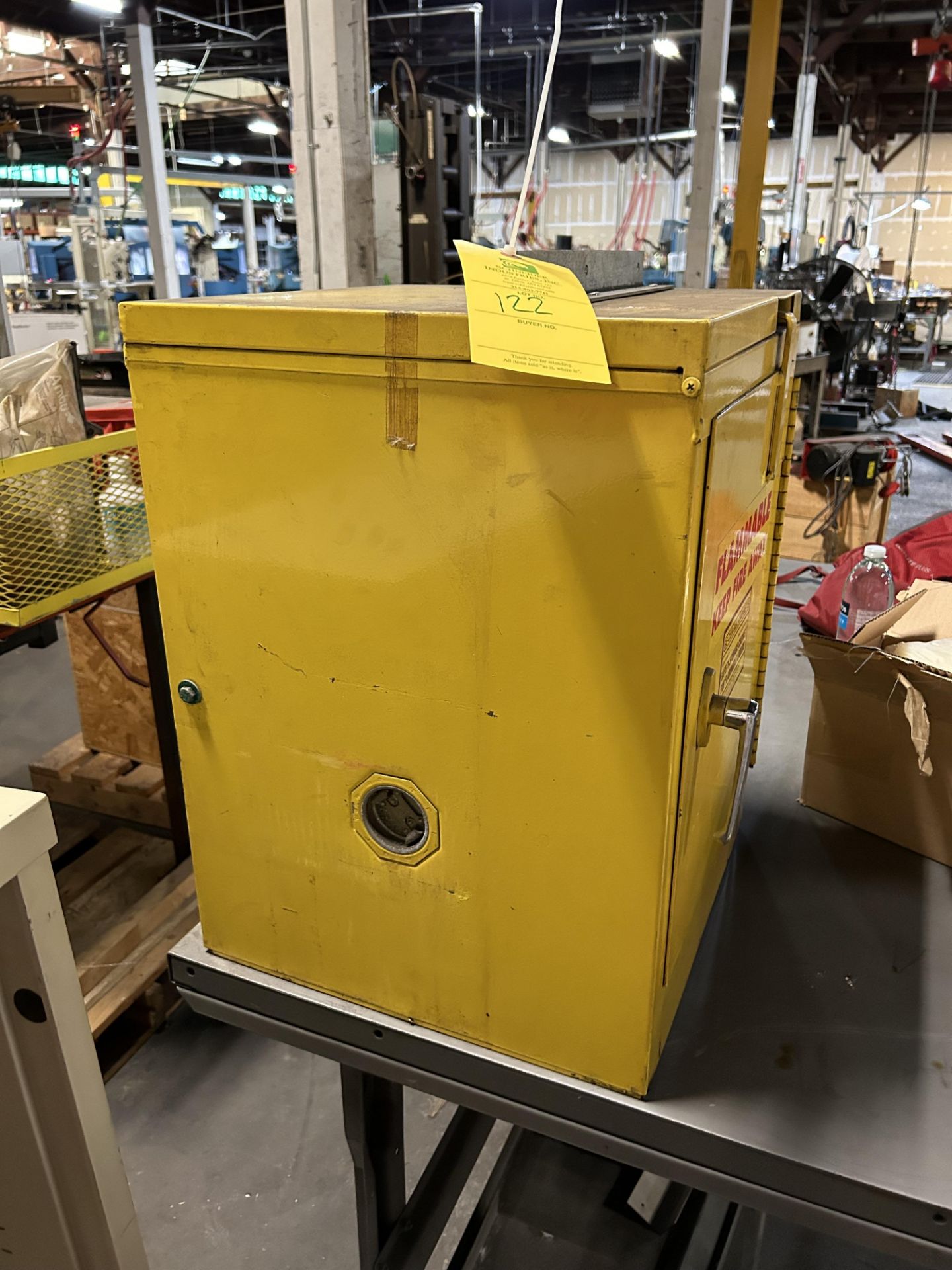 Safety Storage Cabinet, Rigging/Loading Fee: $25 - Image 3 of 3