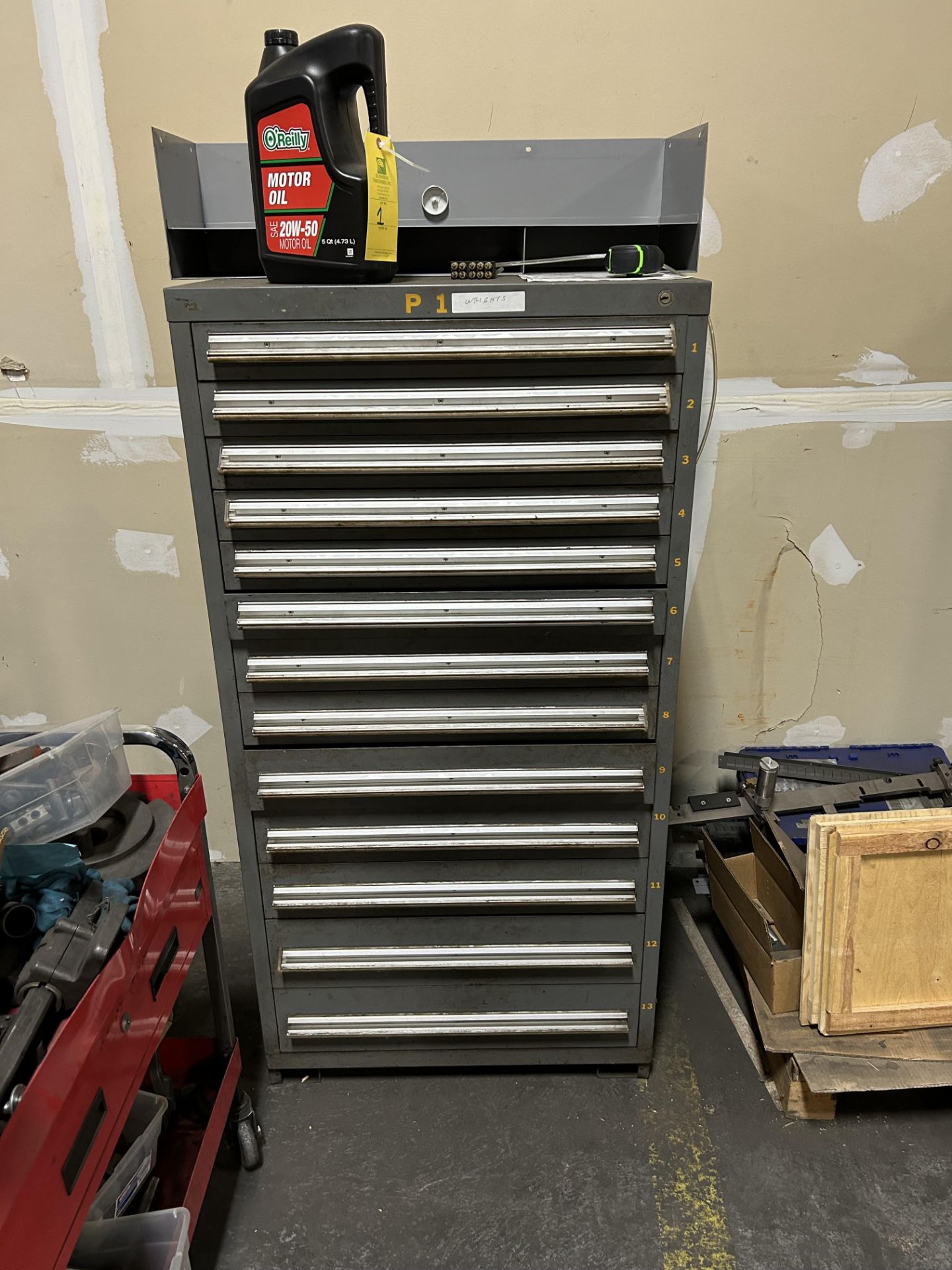 Vidmar like Cabinet, 30'' W x 60'' T, Rigging/Loading Fee: $75 - Image 2 of 3