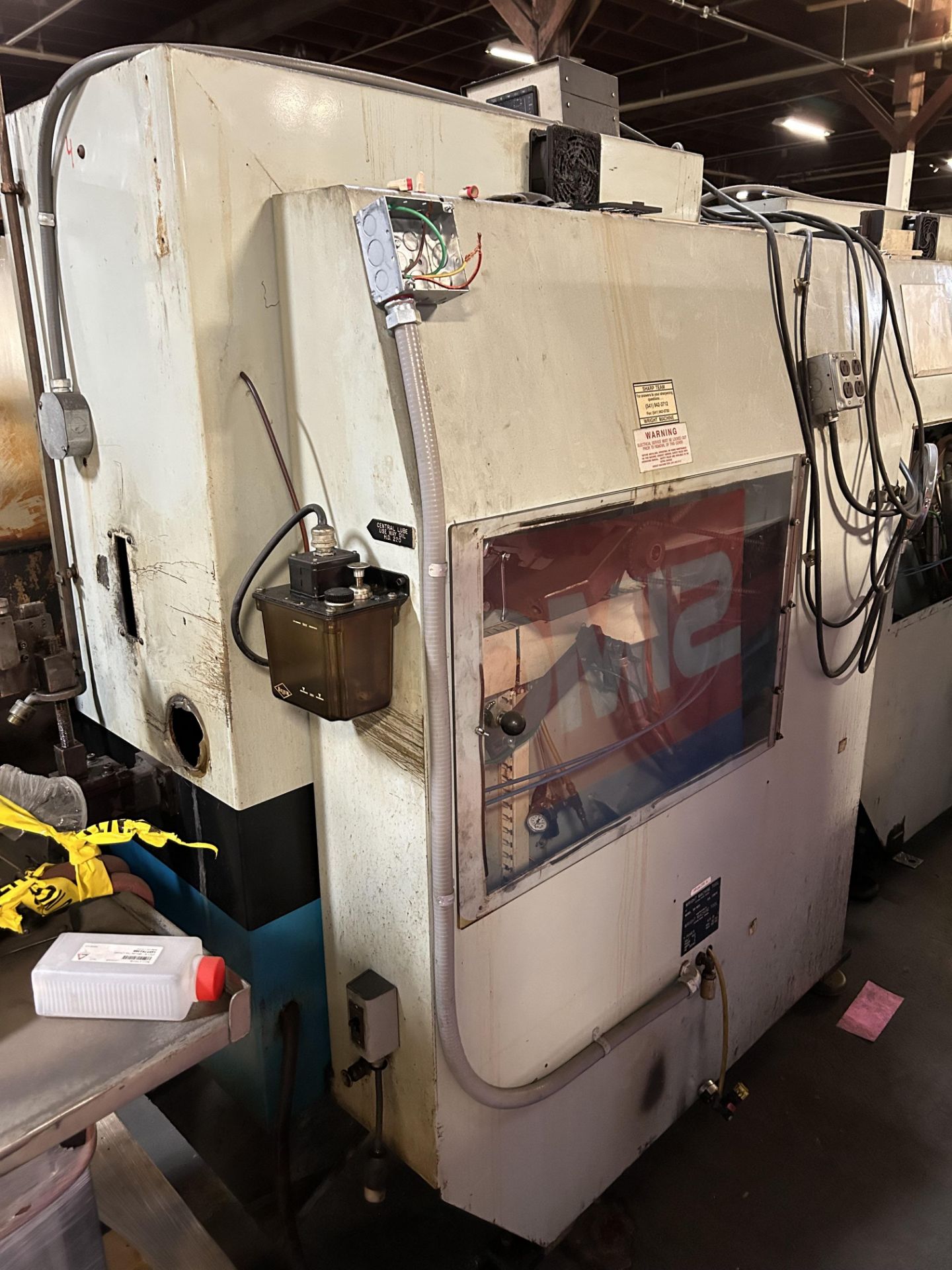 Wright Machine Tool Grinder, Model #DS-850, S/N #C9912, Volts 460 - Image 5 of 6