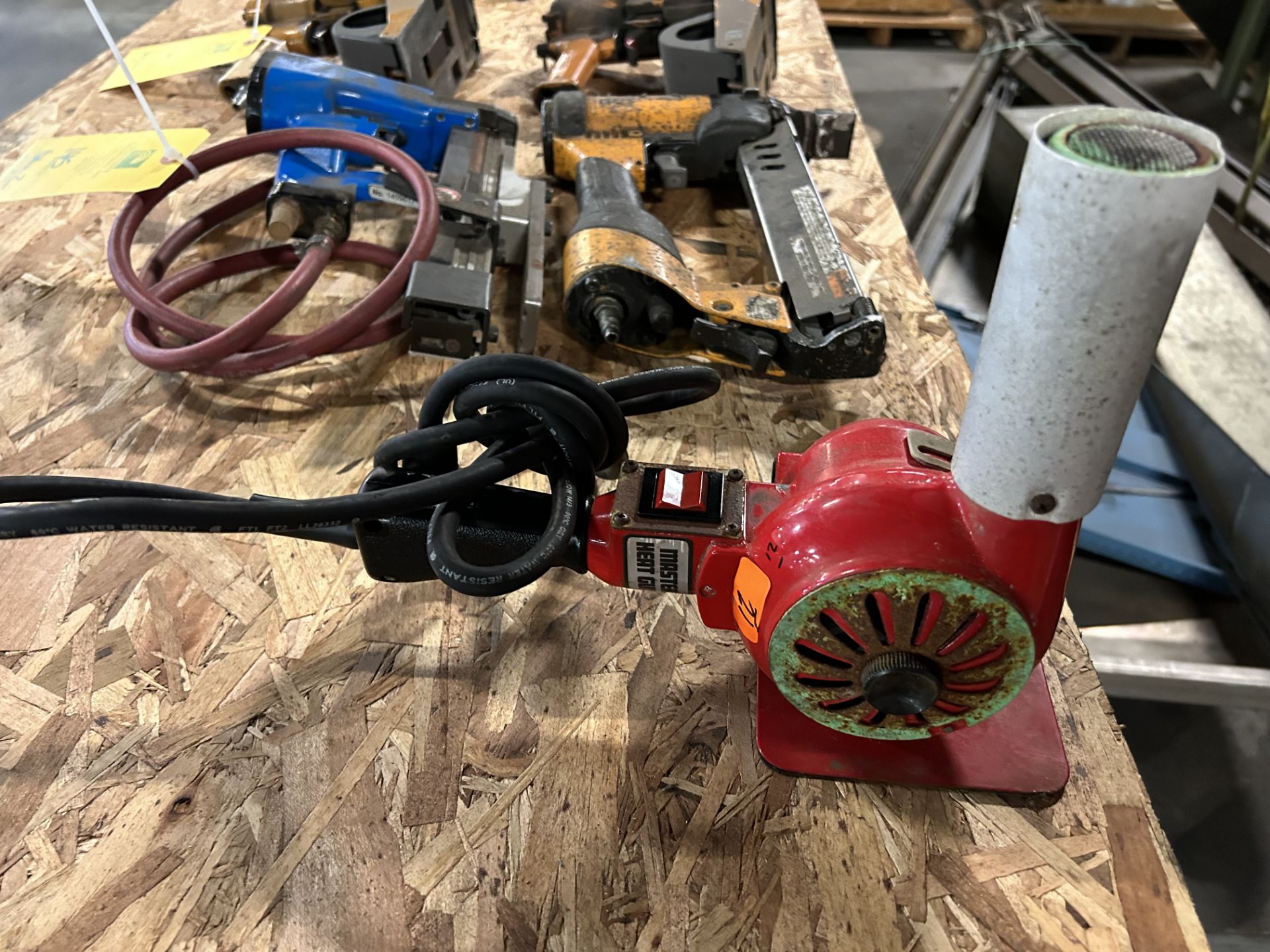 (1) Central Pneumatic Air Stapler & (1) Heat Gun, Rigging/Loading Fee: $10 - Image 2 of 3