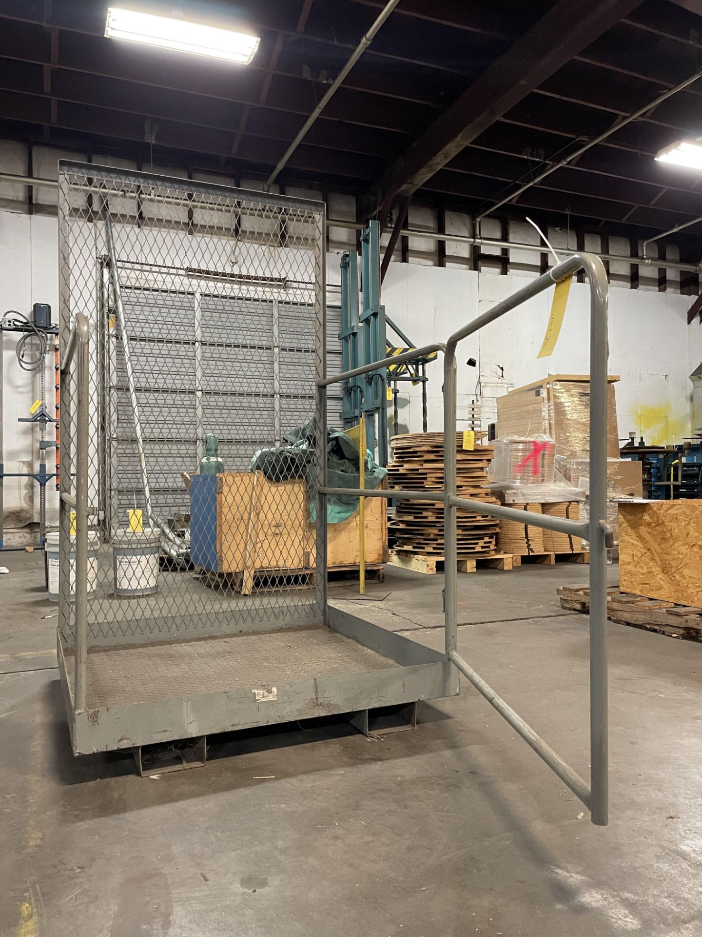 Forklift Work Platform, 42'' x 42'', Rigging/Loading Fee: $25 - Image 4 of 5