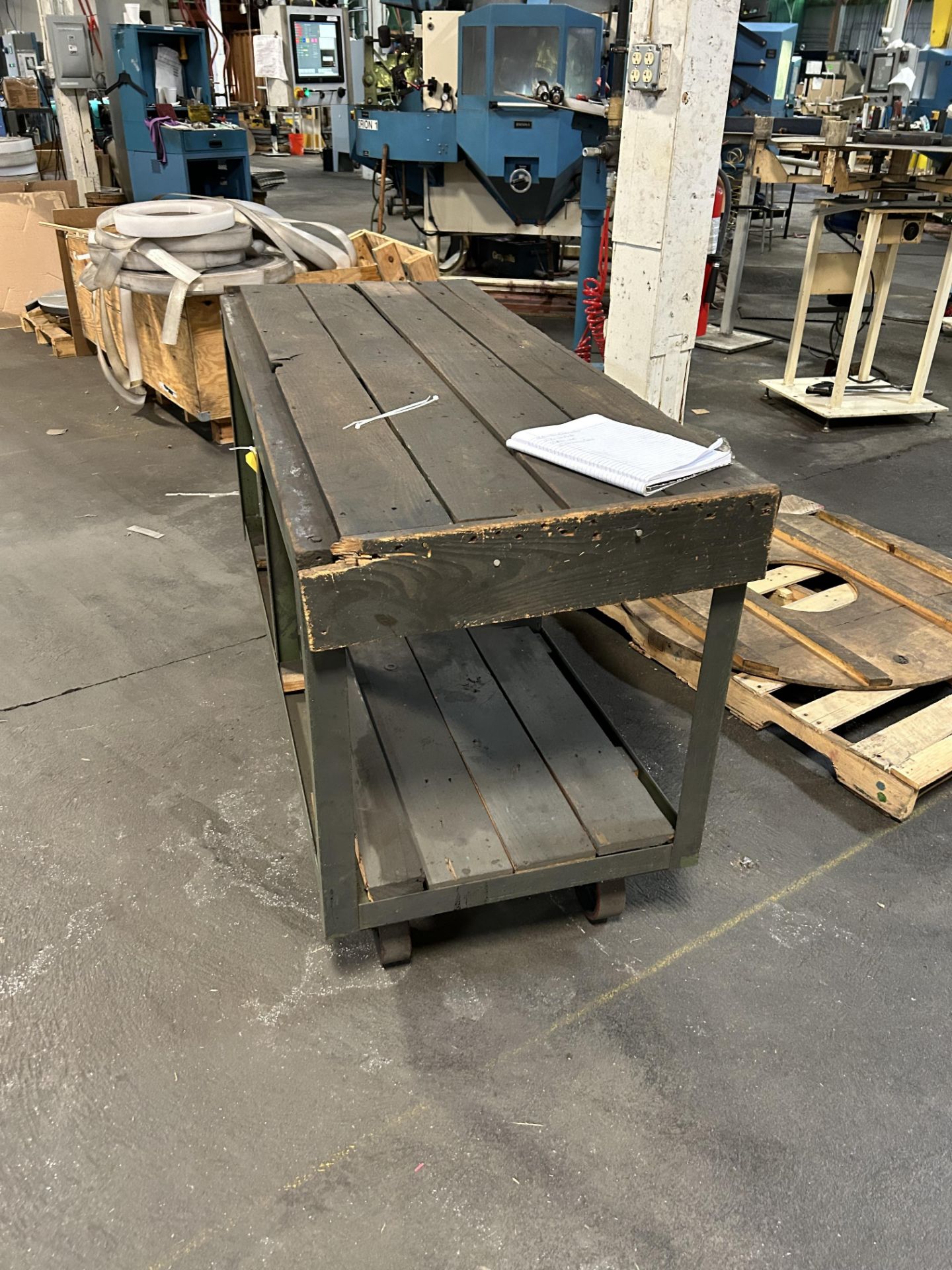 Wood Shop Cart, Rigging/Loading Fee: $25 - Image 2 of 2