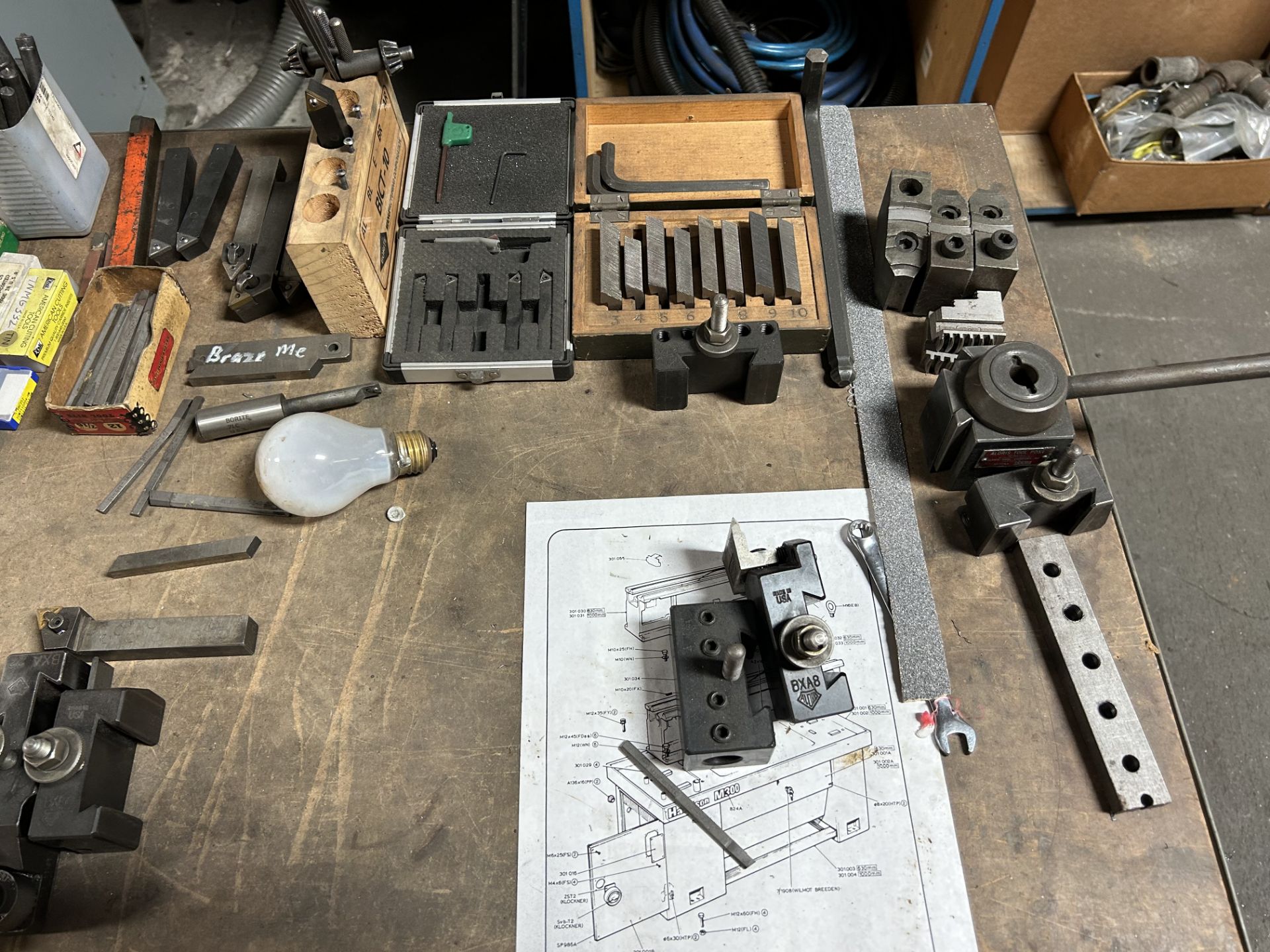 Milling Bits, Hand Tools, Measurement Tools (Does Not Include Table), Rigging/Loading Fee: $30 - Image 2 of 7