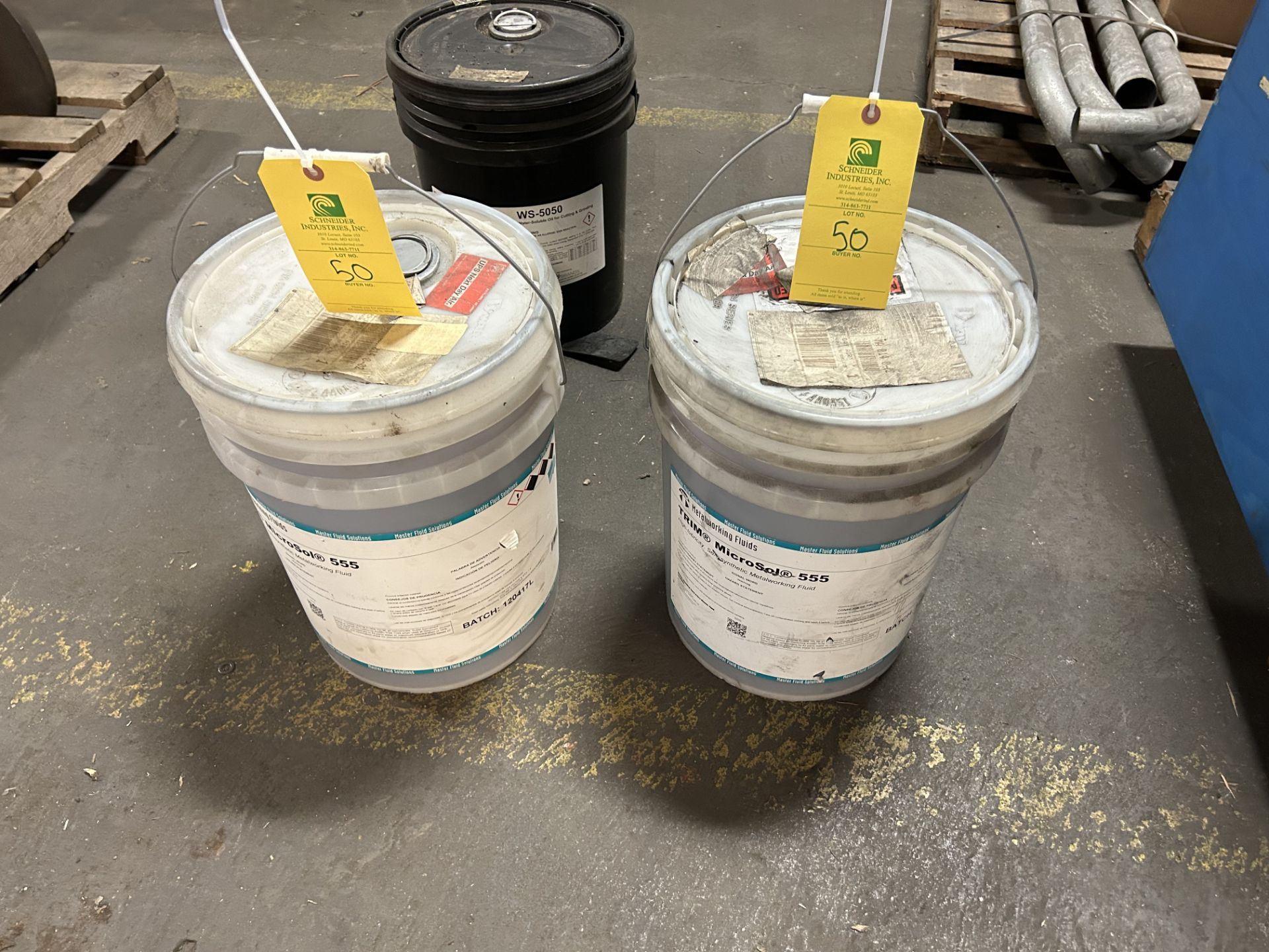 (2) Buckets of Trim MicroSol 555, Rigging/Loading Fee: $25