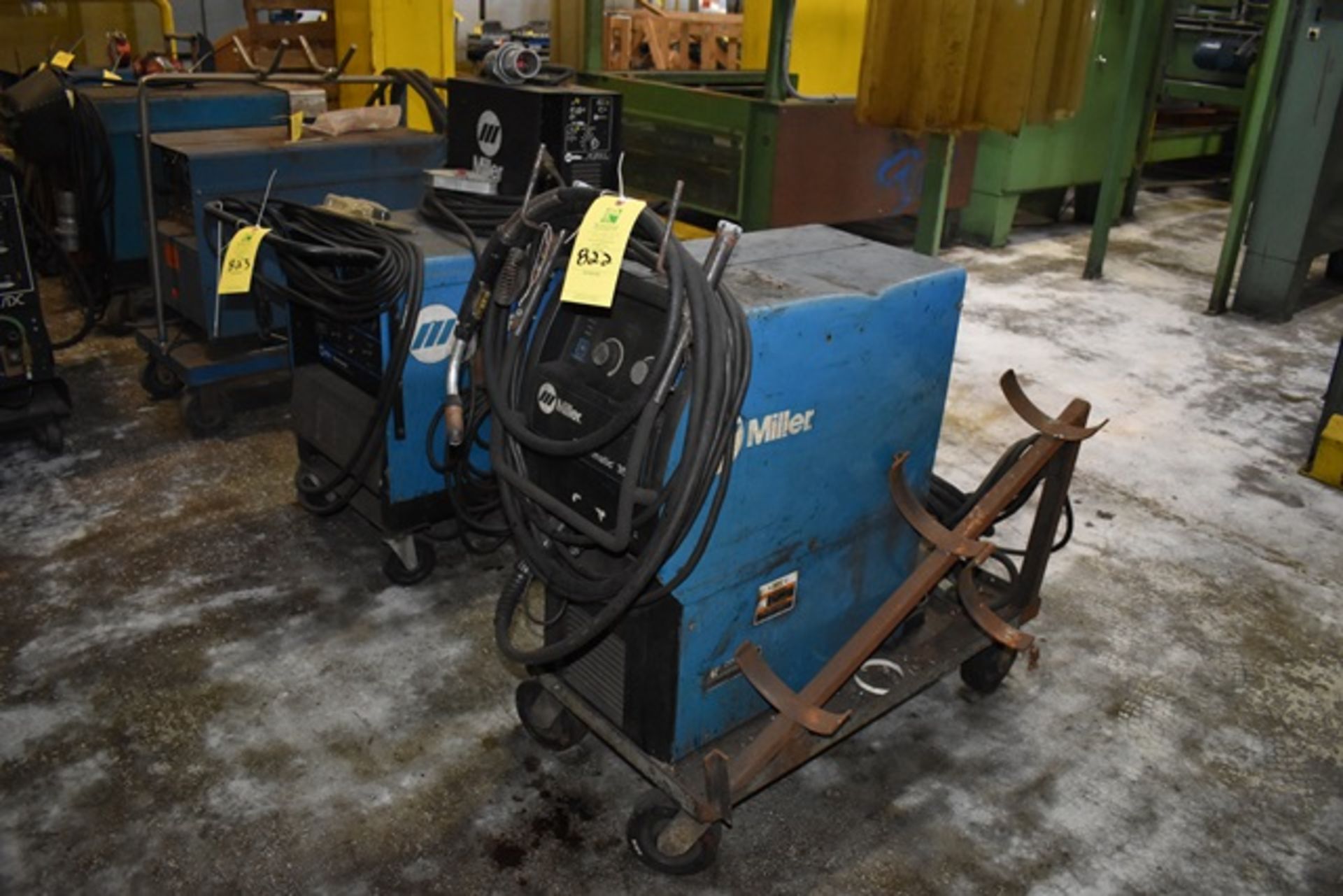 Miller welder, mod. Millermatic 350D, s/n LK390025B