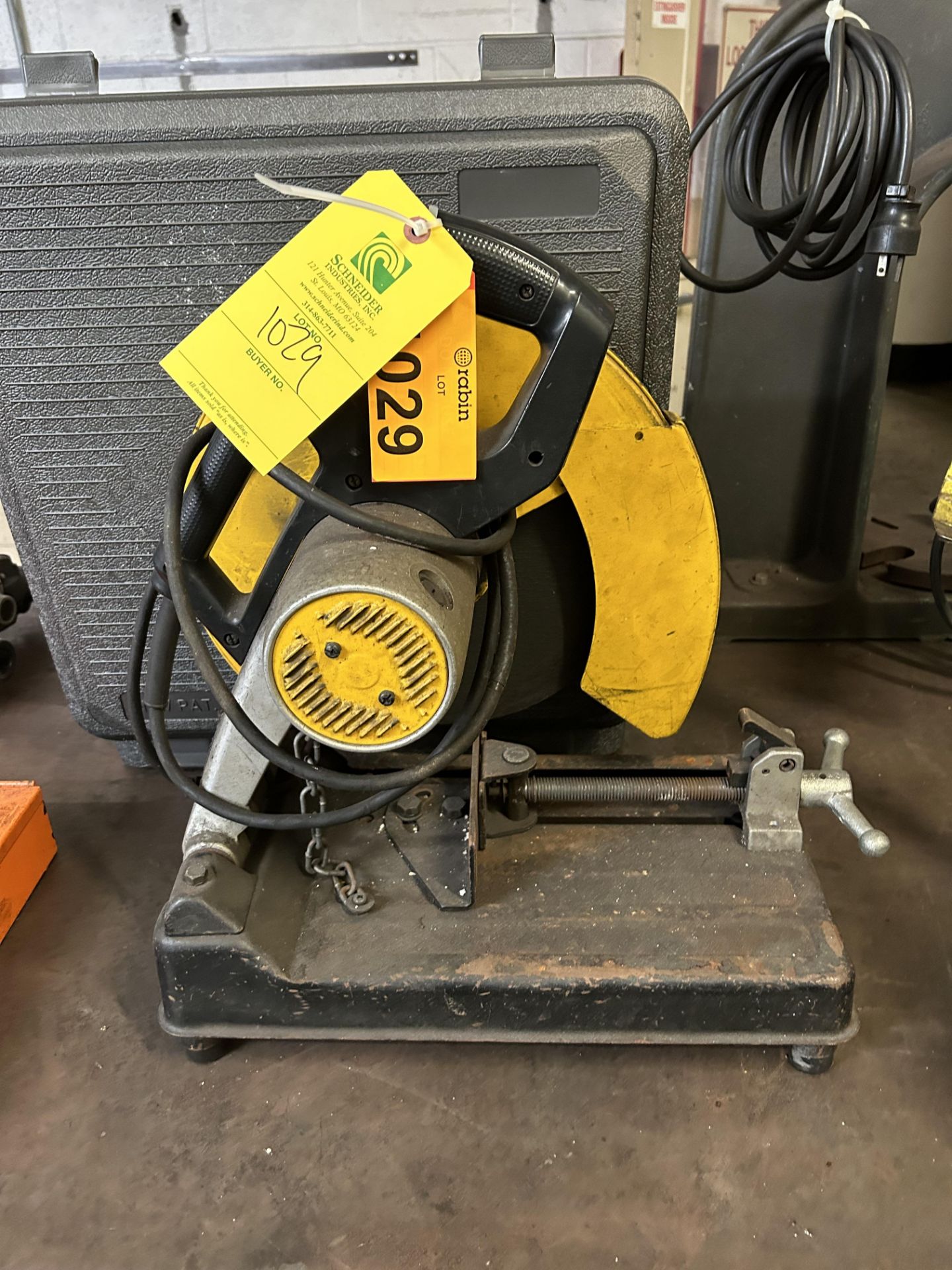 DeWalt chopsaw, mod. DW870, s/n 0599