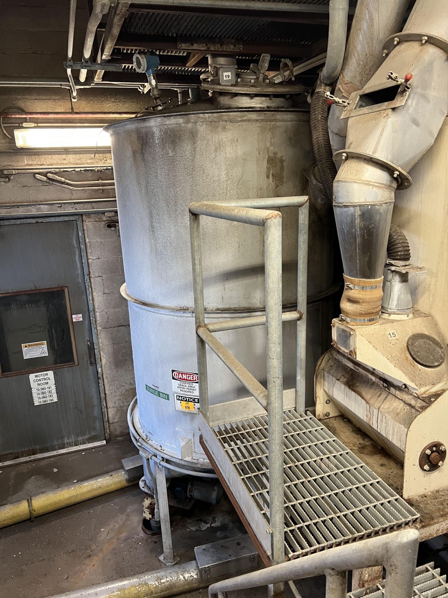 [Lot] Buhler aspirator unit, s/n 10226677, air recyling aspirator, specific gravity separator with - Image 2 of 3