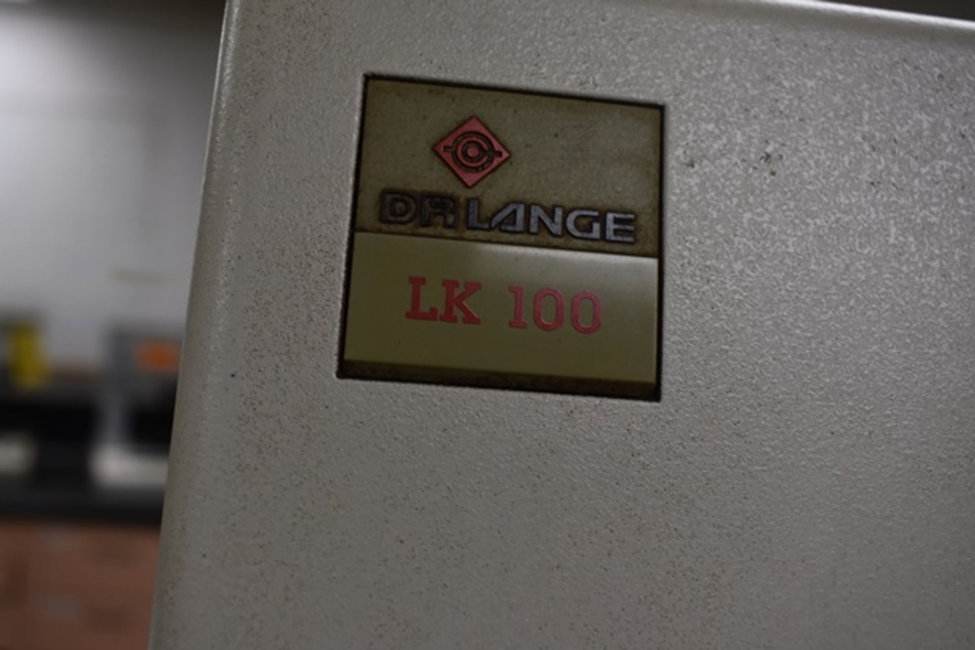 Dr Lange tester, mod. LK100, s/n LYY401 - Image 2 of 2