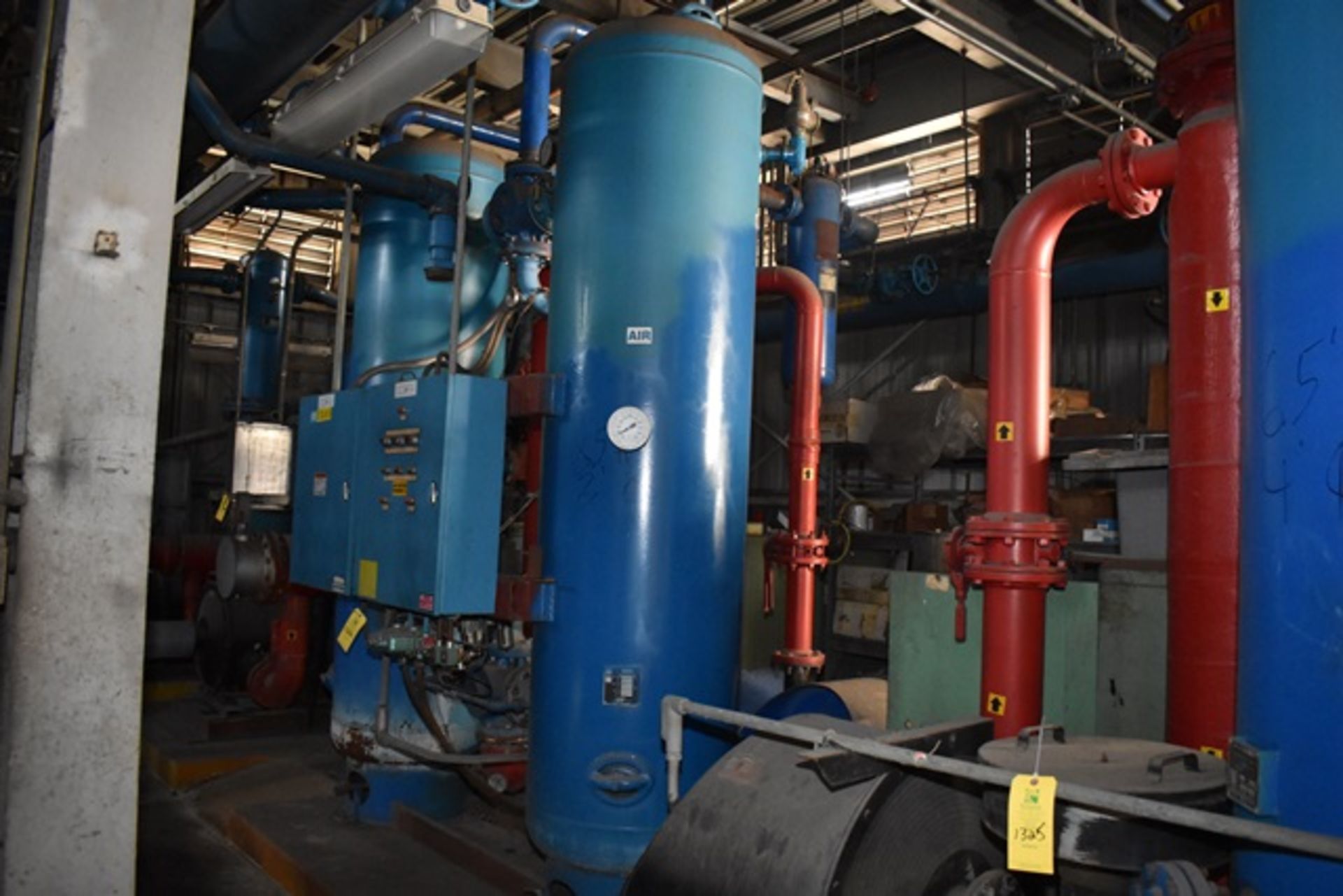 GDI regenerative desiccant compressed air dryer, s/n 4657A/B, approx 30"diax 8'h, MAWP @ 150psig/500 - Image 2 of 2