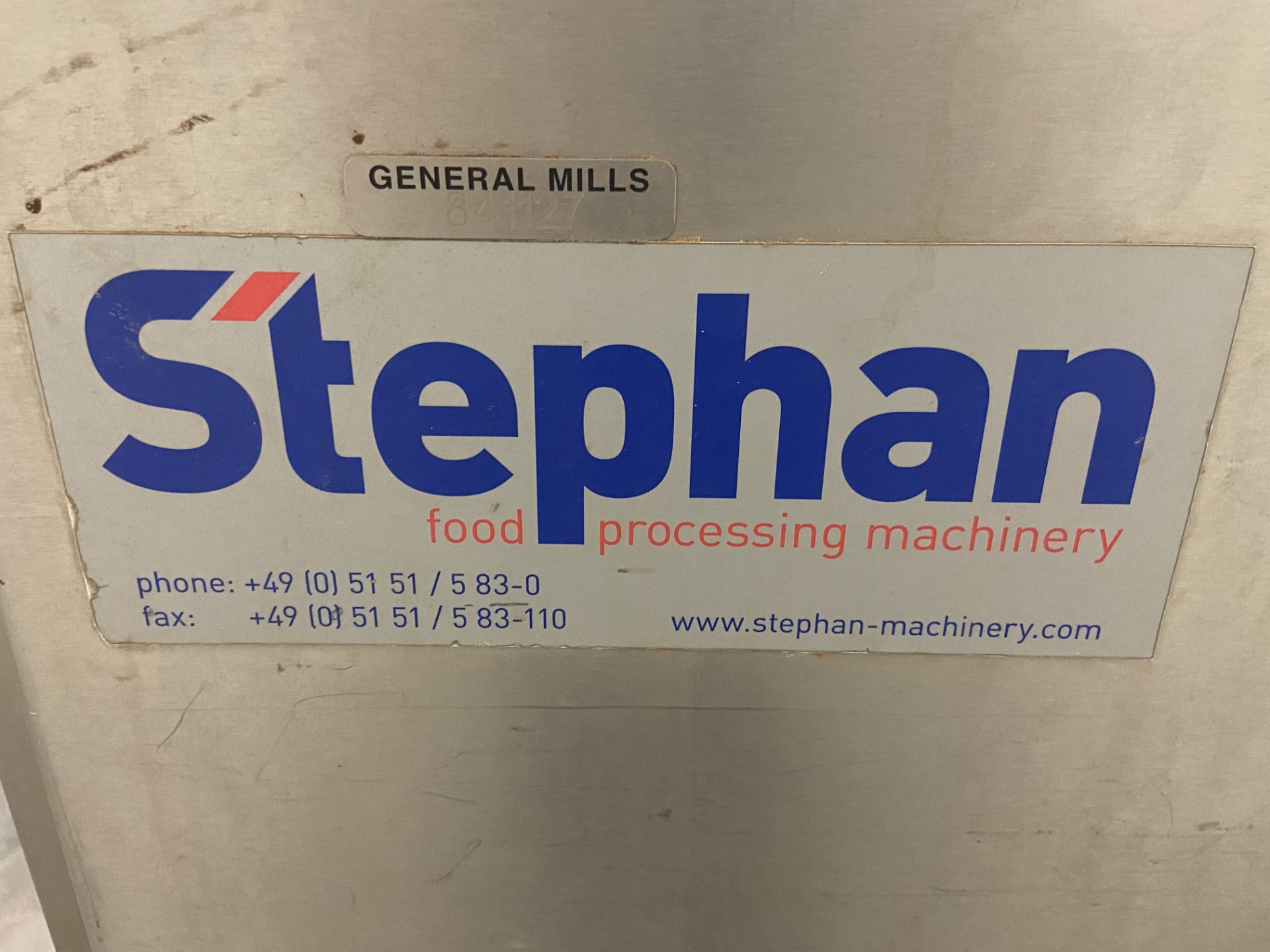 Stephan Emulsifying Mixer Model UM70 S/N 11400019 - Image 4 of 13