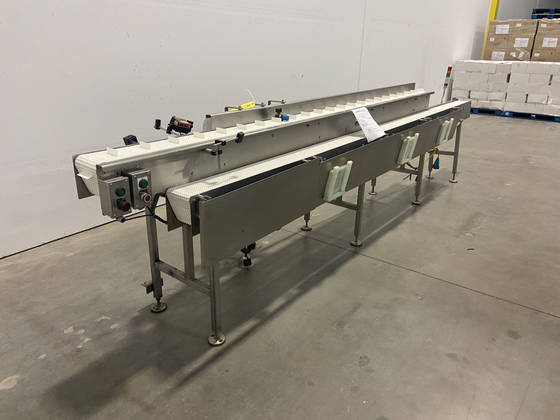 Kleenline Conveyor Dual Lane Conveyor with Photo Eye - Image 2 of 8