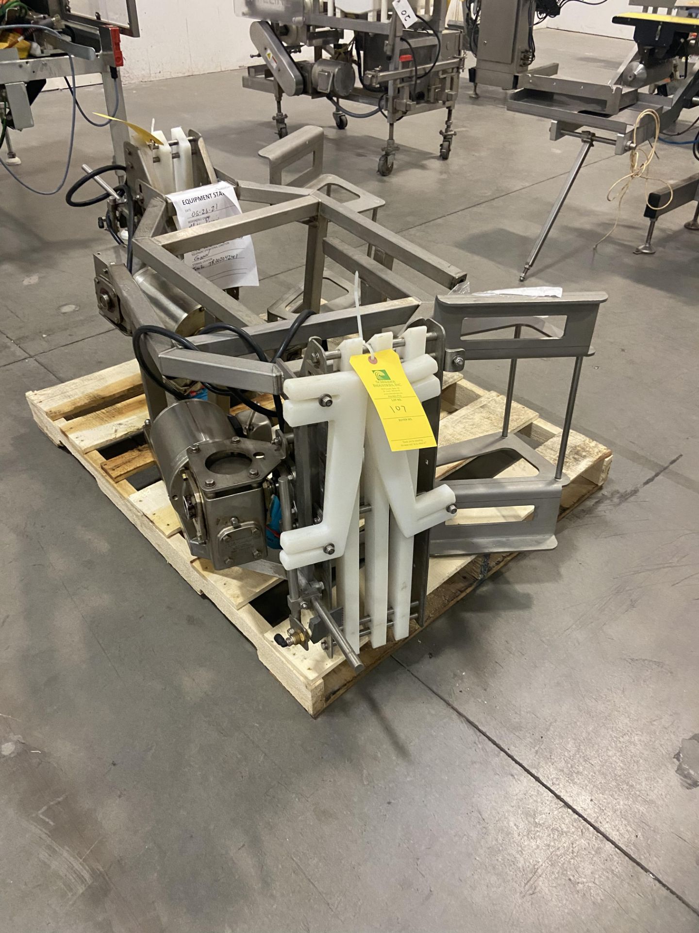 Metal Detector Reject Conveyor Unit