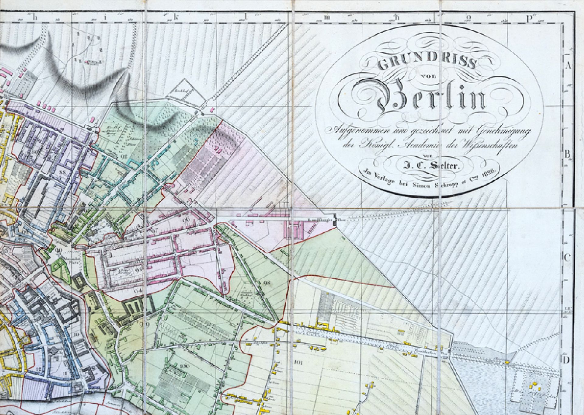 Selter - Grundriss von Berlin