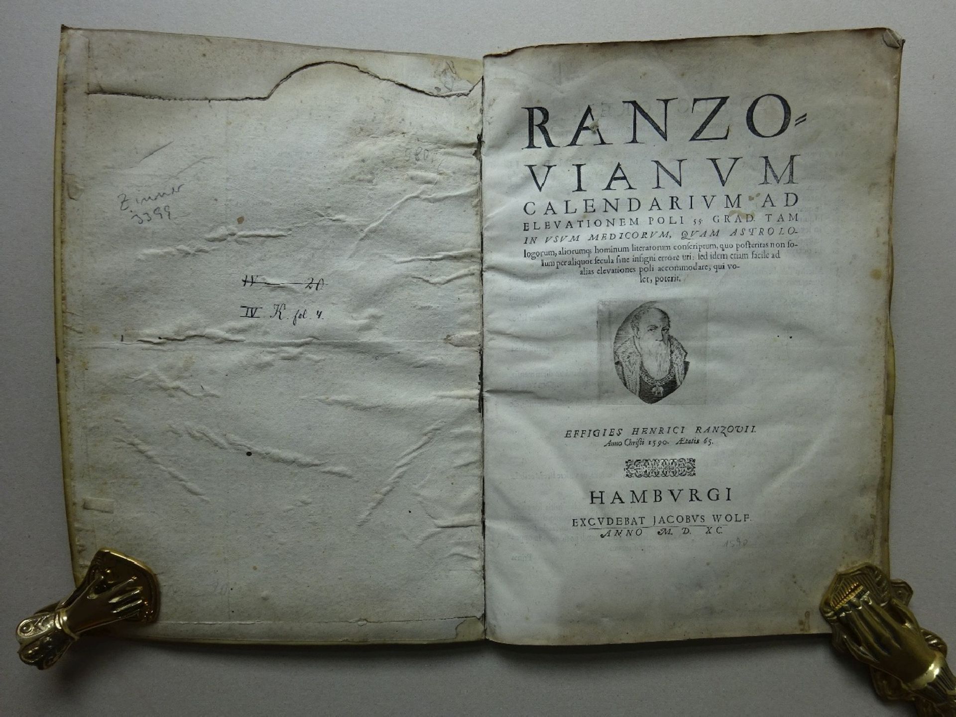 Rantzau - Ranzovianum calendarium - Bild 2 aus 15