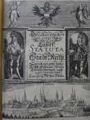 Lübeck - Statuta 1680