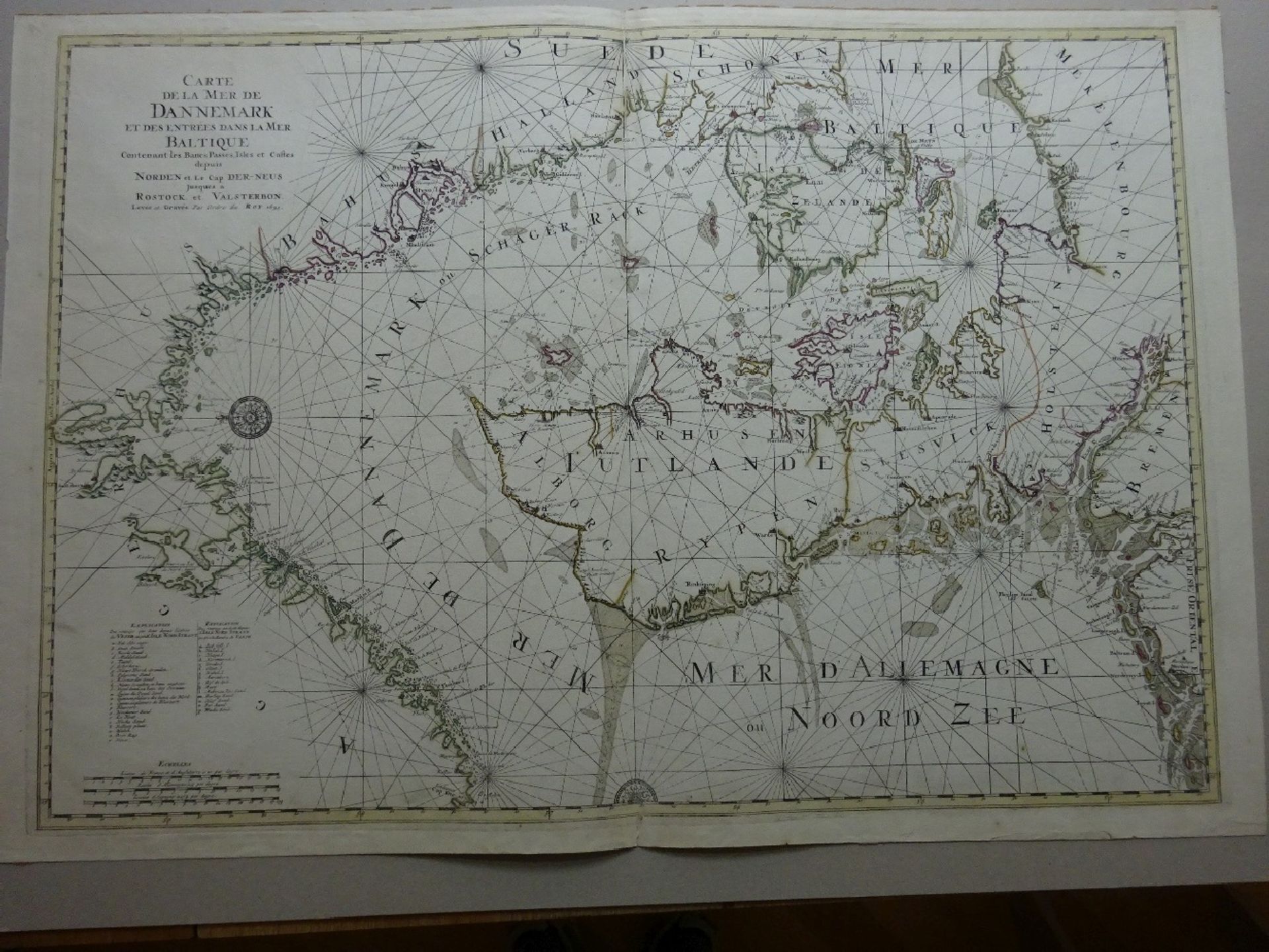 Carte de la Mer de Dannemark - Image 2 of 7