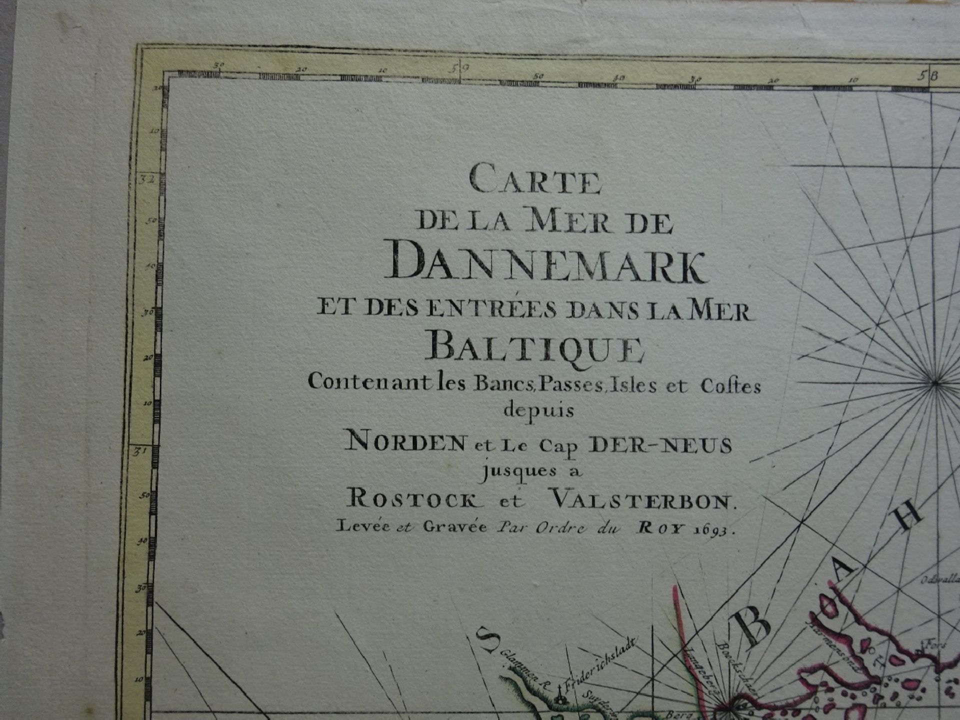 Carte de la Mer de Dannemark - Image 3 of 7