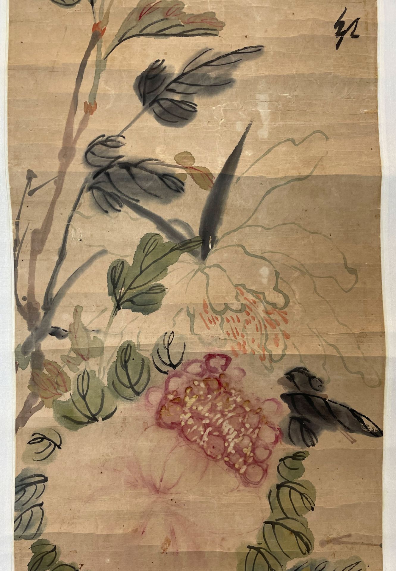 CHEN Banding (1876 - 1970). Blumen. Wohl zwischen 1950 - 1960. - Image 5 of 9