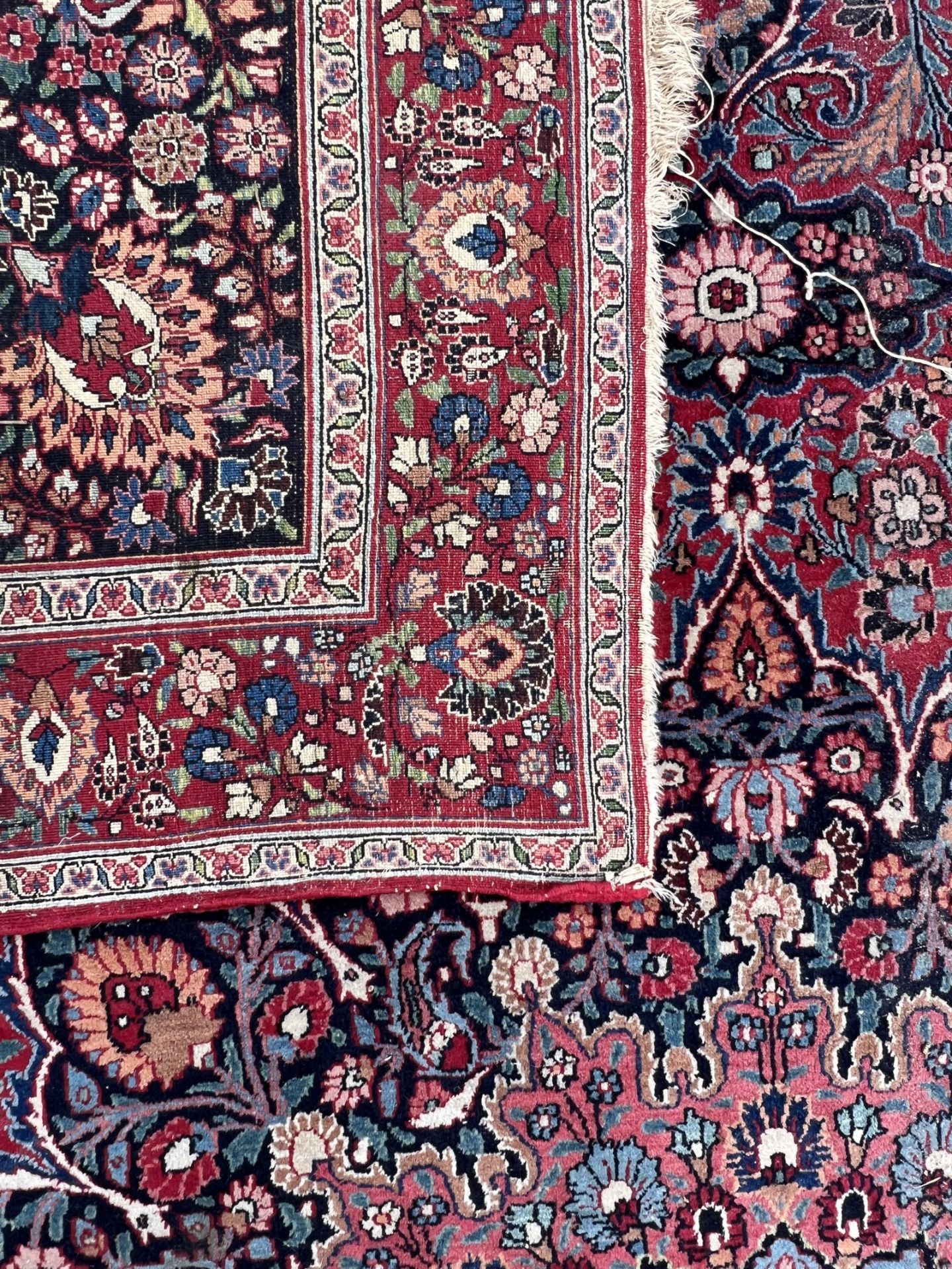 Mesched Salonteppich. Persien. Um 1900. Antik. Signiert ''Hamid Hadawi''. - Bild 16 aus 17