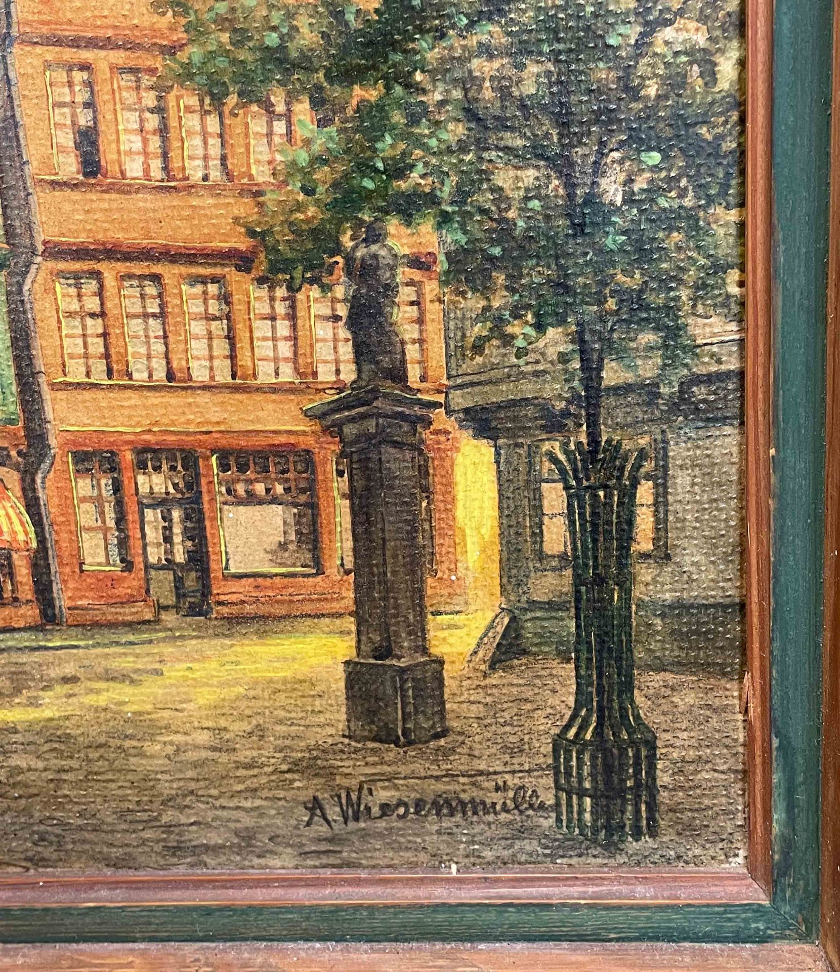 Alfred WIESENMÜLLER. 2 Ansichten von Frankfurt am Main. Um 1920. - Bild 8 aus 11