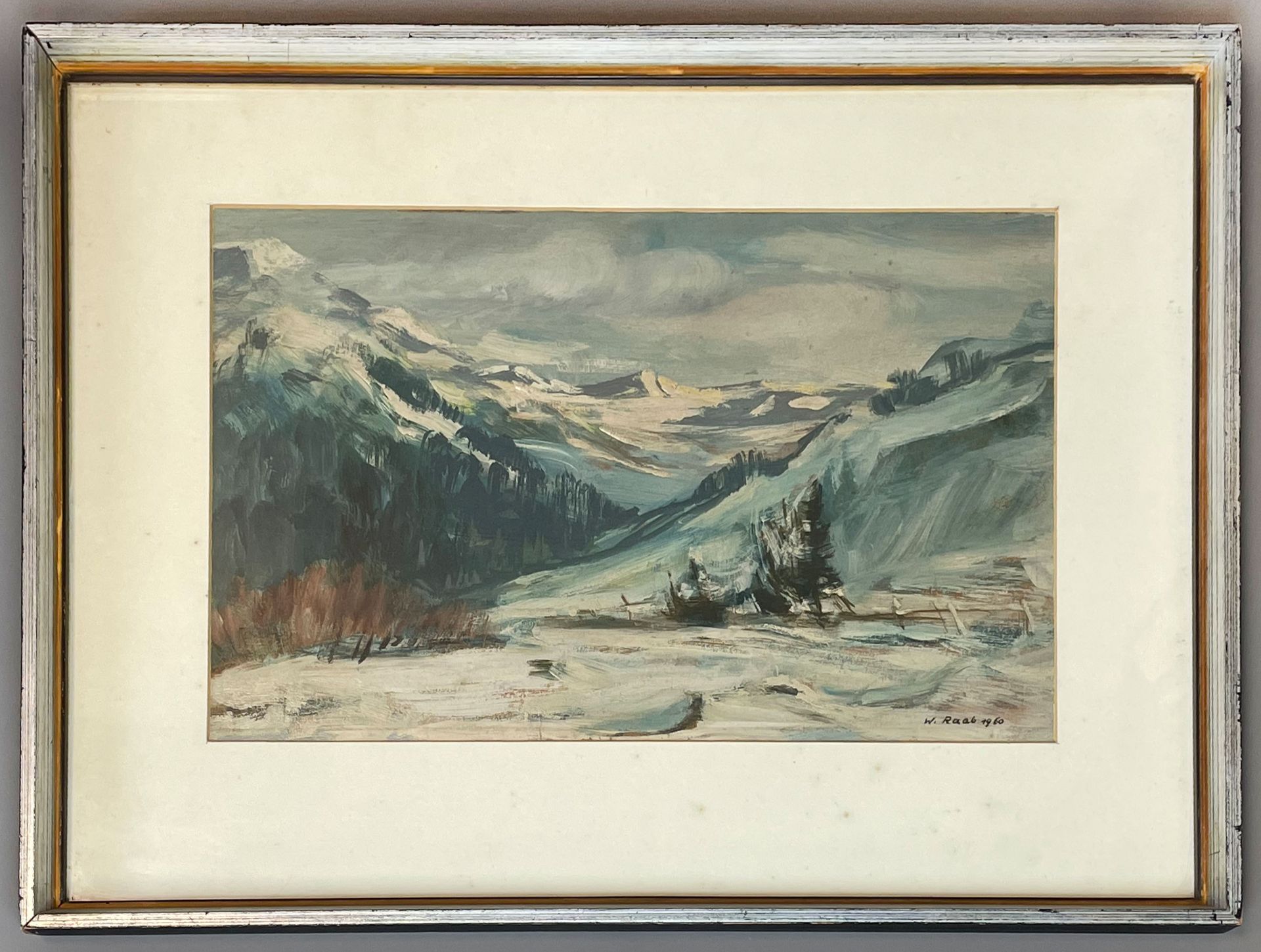 Wilhelm RAAB (1907 - 1989). "Partie im Balderschwang". - Bild 2 aus 10