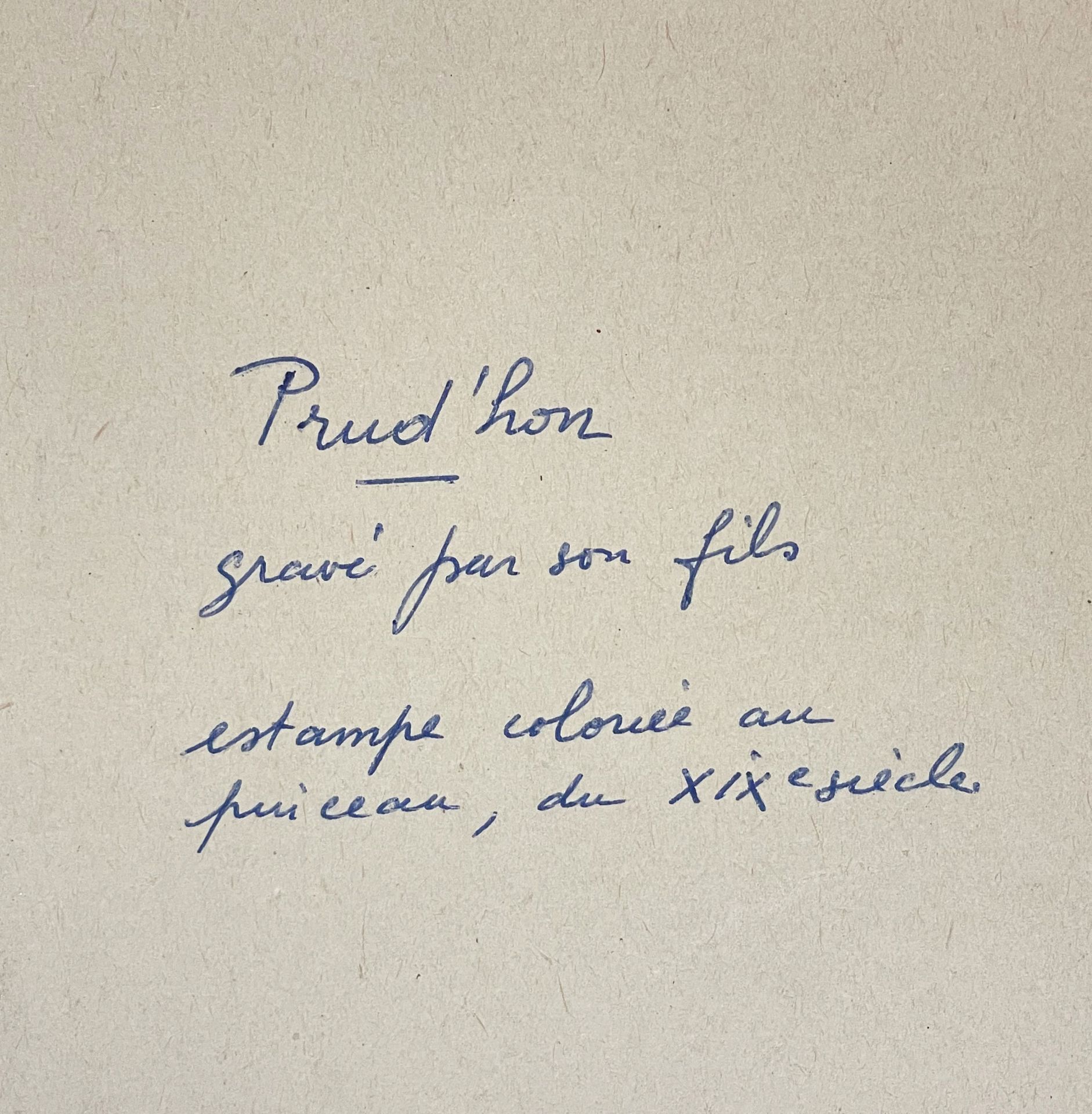 Pierre-Paul PRUD'HON (1758 - 1823). "Le coup de Patte du chat". - Image 10 of 10