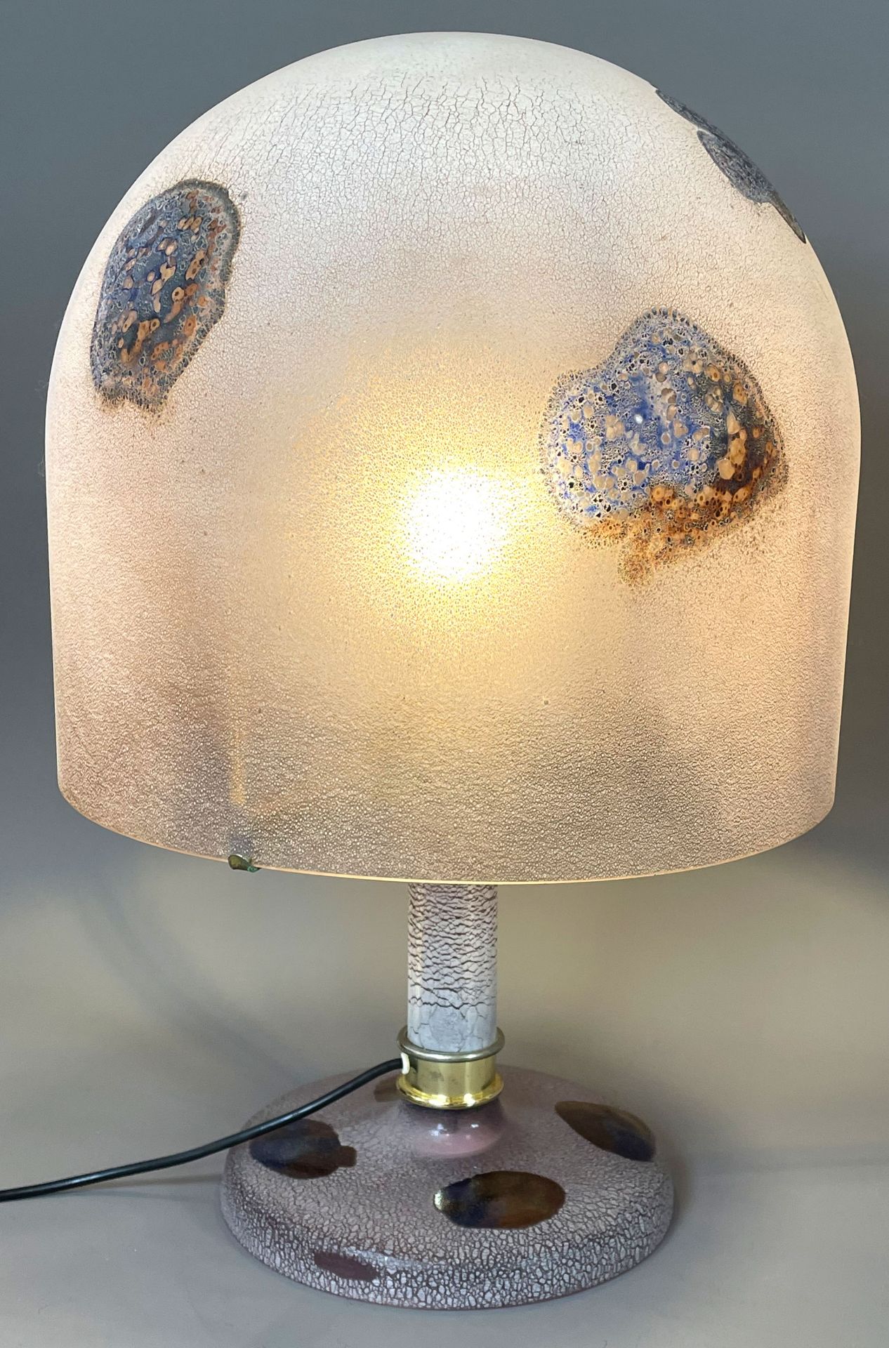 Designerlampe "Medusa" von Alfredi Barbini. Italien. 1960er Jahre.