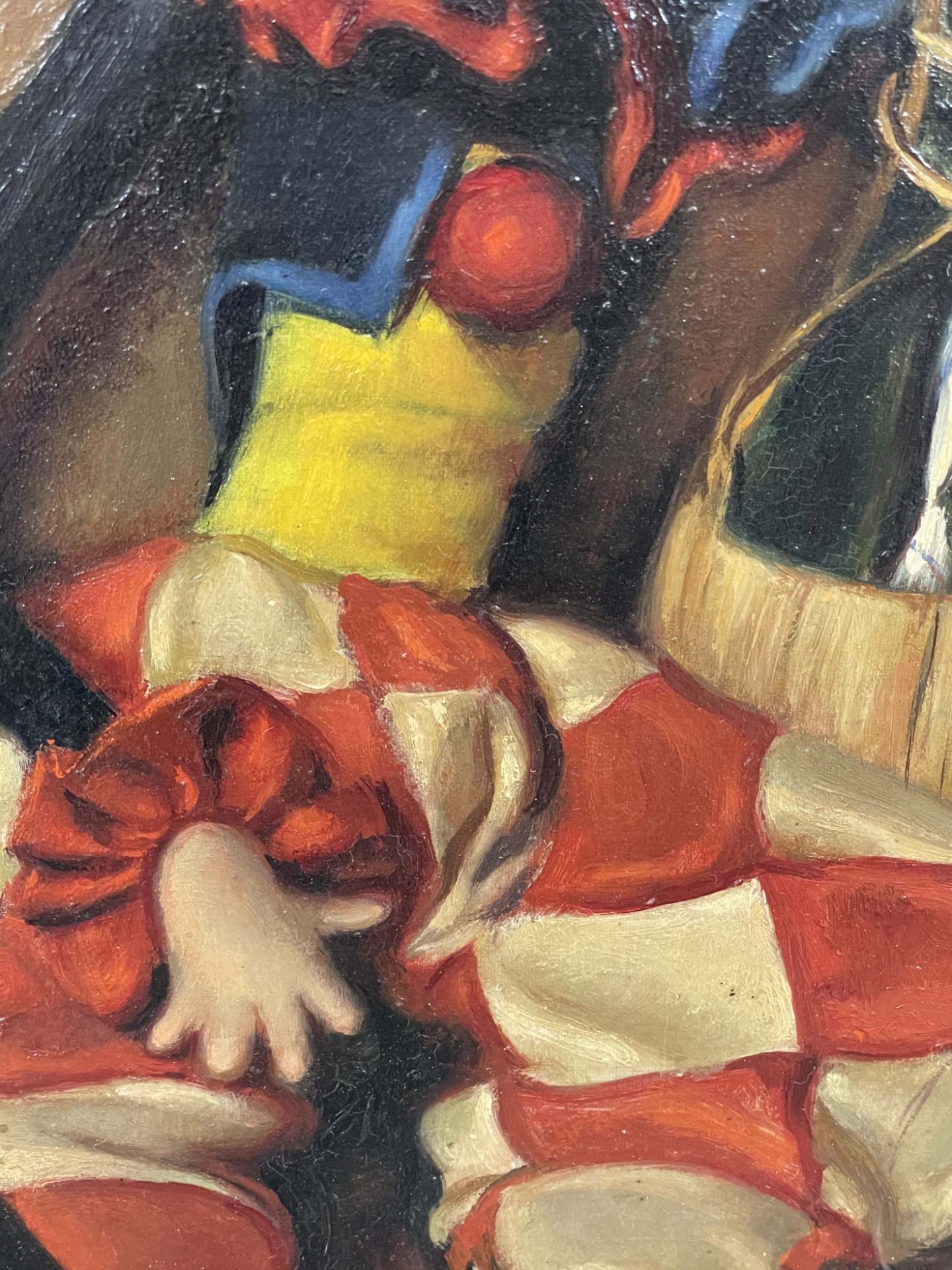 Dé TYDEMAN (1889 - 1967). Der trunkene Clown. - Bild 9 aus 11