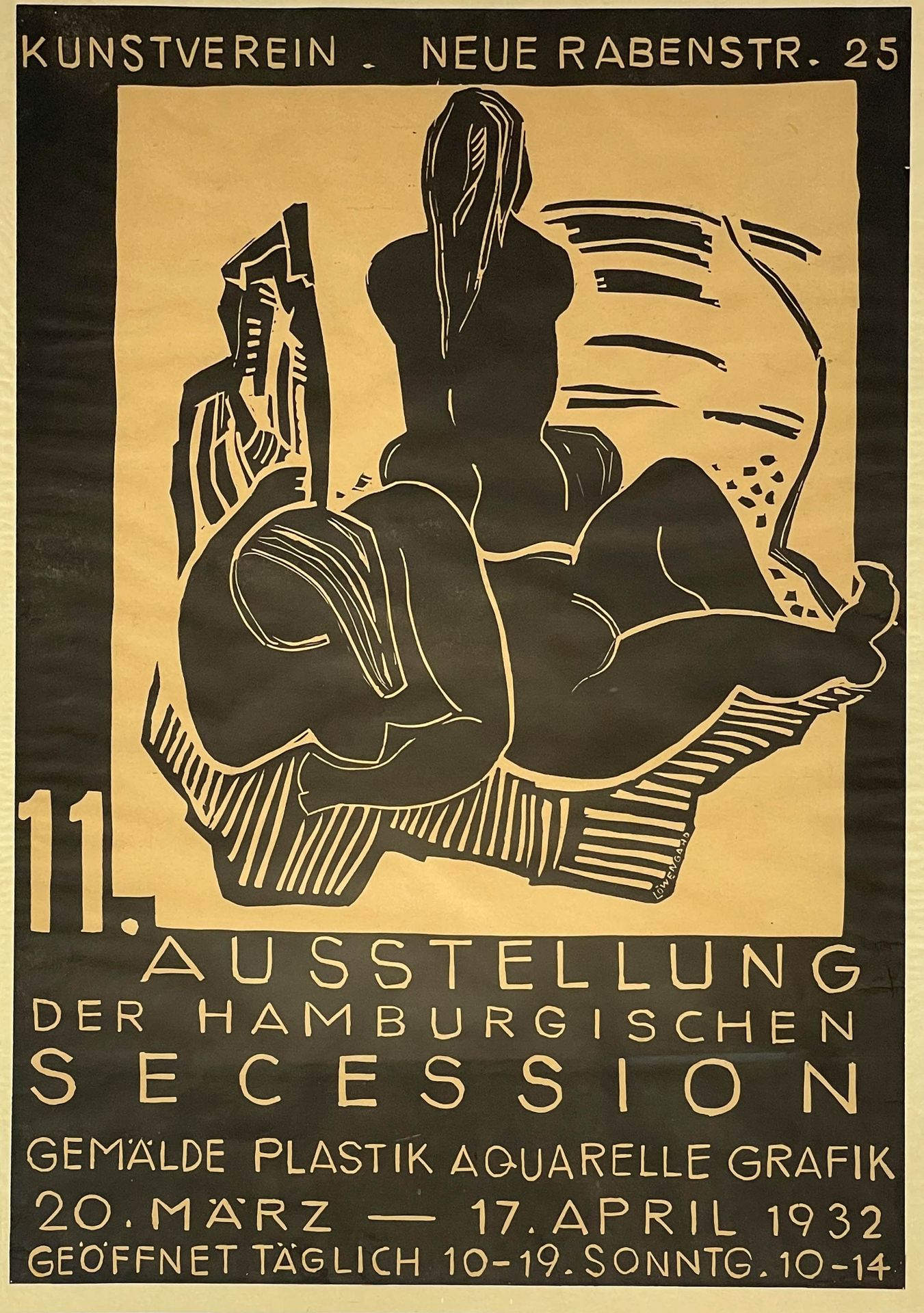 2 Plakate der Hamburgischen Secession. - Image 2 of 6