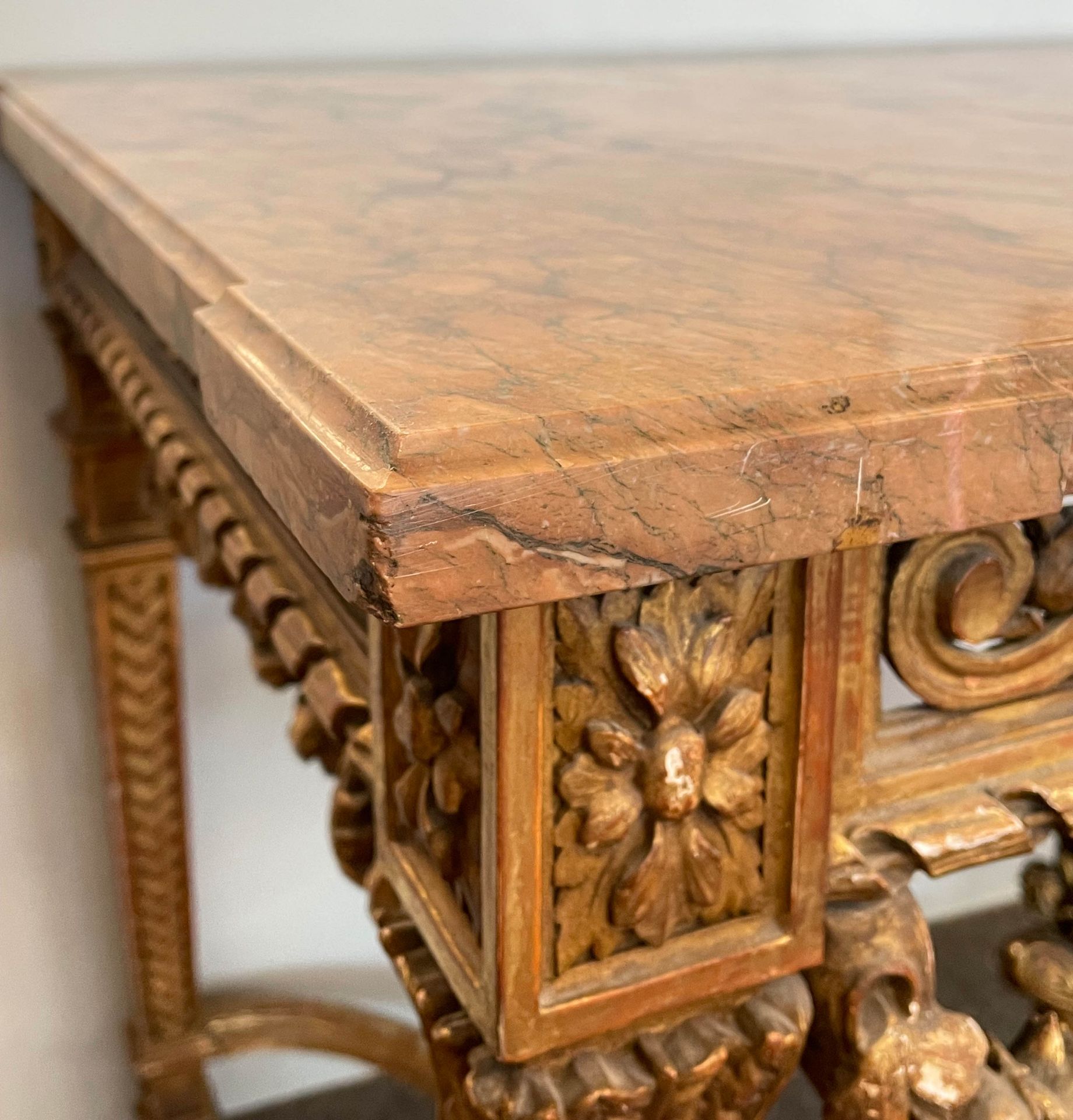 Tisch Louis Seize. Holz geschnitzt. Wohl Frankreich. XIX. Jahrhundert. - Image 5 of 10