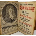Samuel von Pufendorf (1632 - 1694). "Einleitung in die Historie der vornehmsten Europaischen Staate