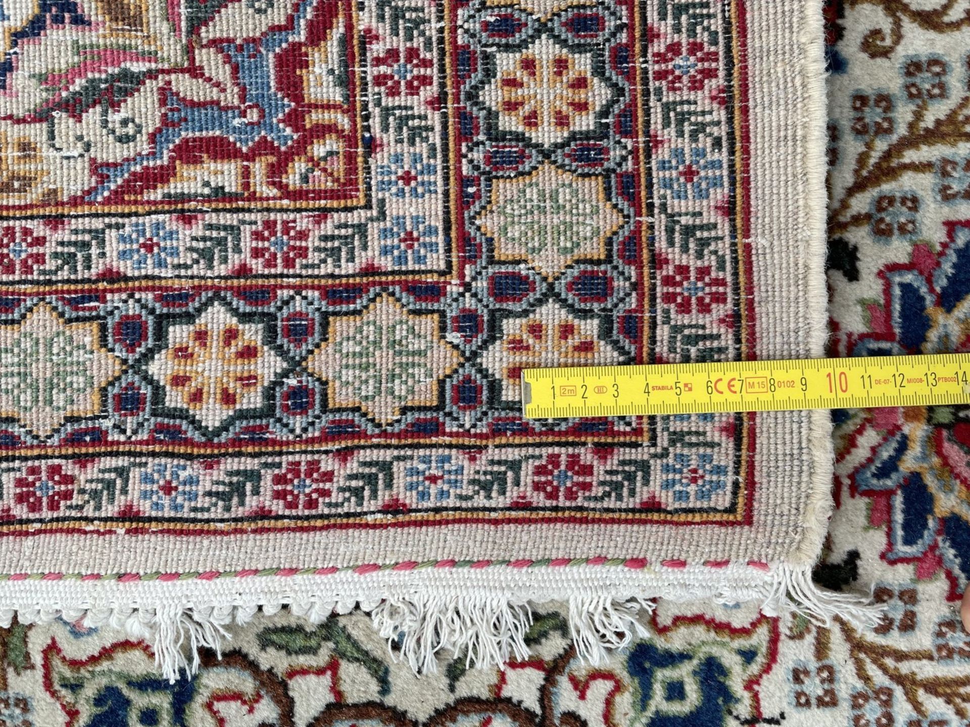 Keshan Werkstattteppich, Iran. Fein. Signiert. - Bild 16 aus 16
