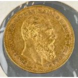 Goldmünze. 20 Mark "Friedrich III." Preußen. 1888. Sehr schön - vorzüglich.