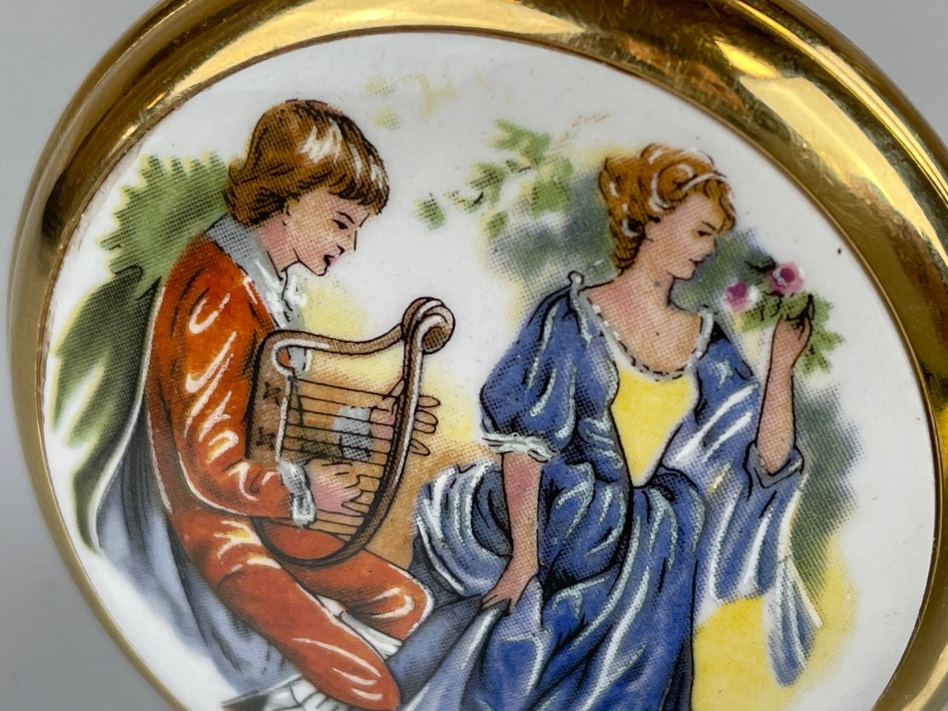 Savonette-Taschenuhr von Reuge. Schweiz. Mit Musikspielwerk. - Bild 5 aus 12