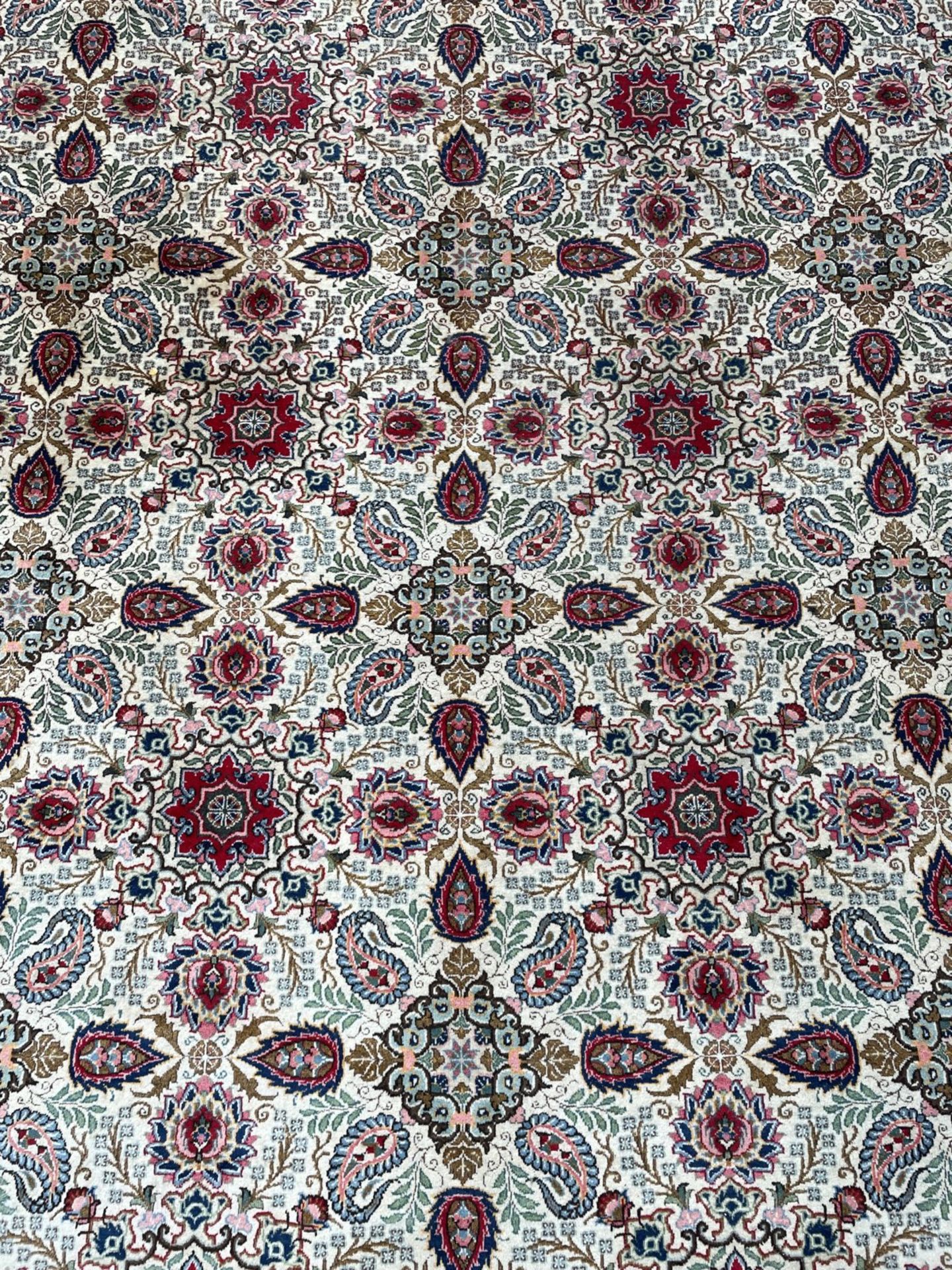 Keshan Werkstattteppich, Iran. Fein. Signiert. - Bild 7 aus 16