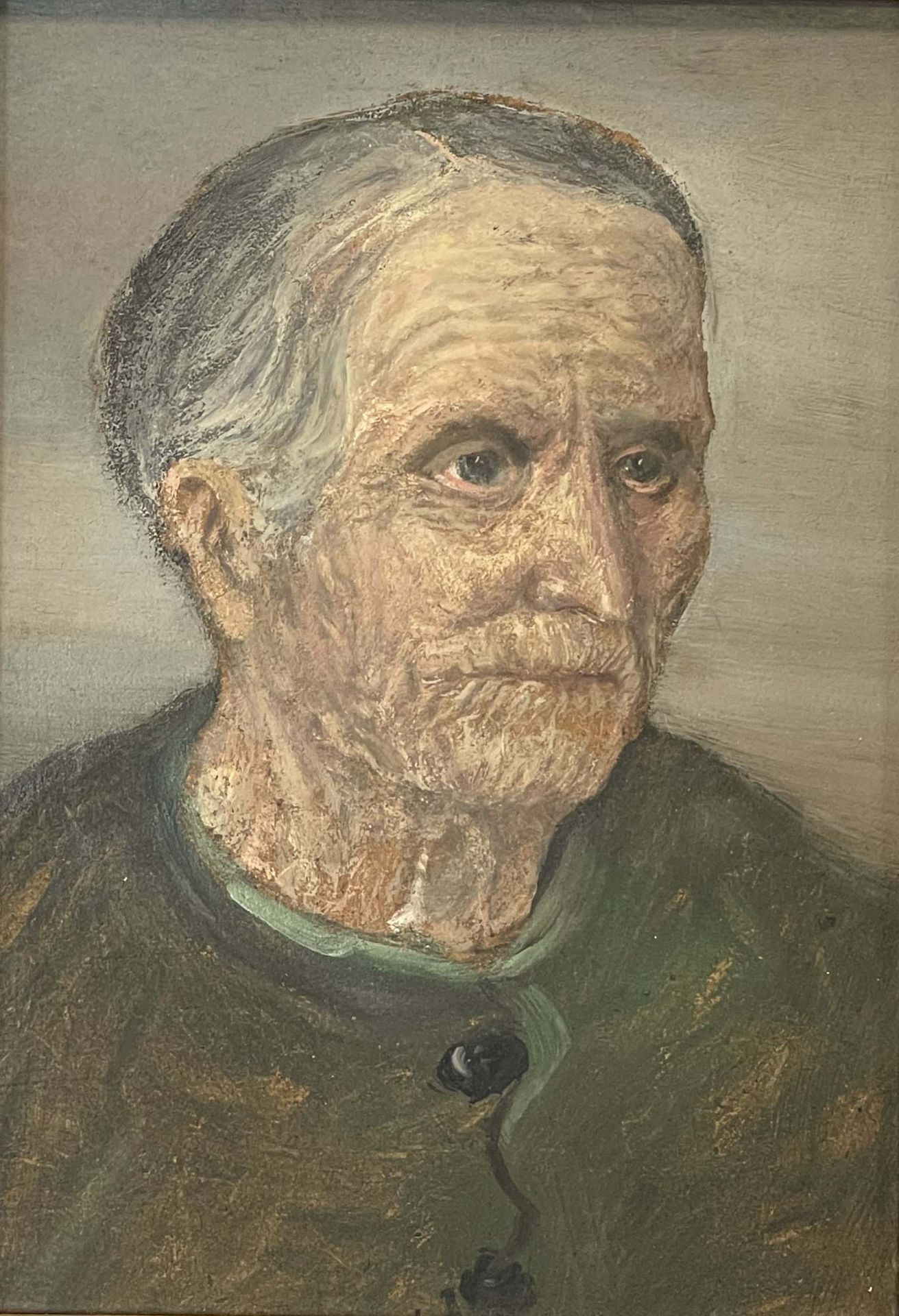 Wilhelm RAAB (1907 - 1989). Drei Gemälde. Selbstportraits und Portrait einer alten Dame. - Bild 2 aus 15