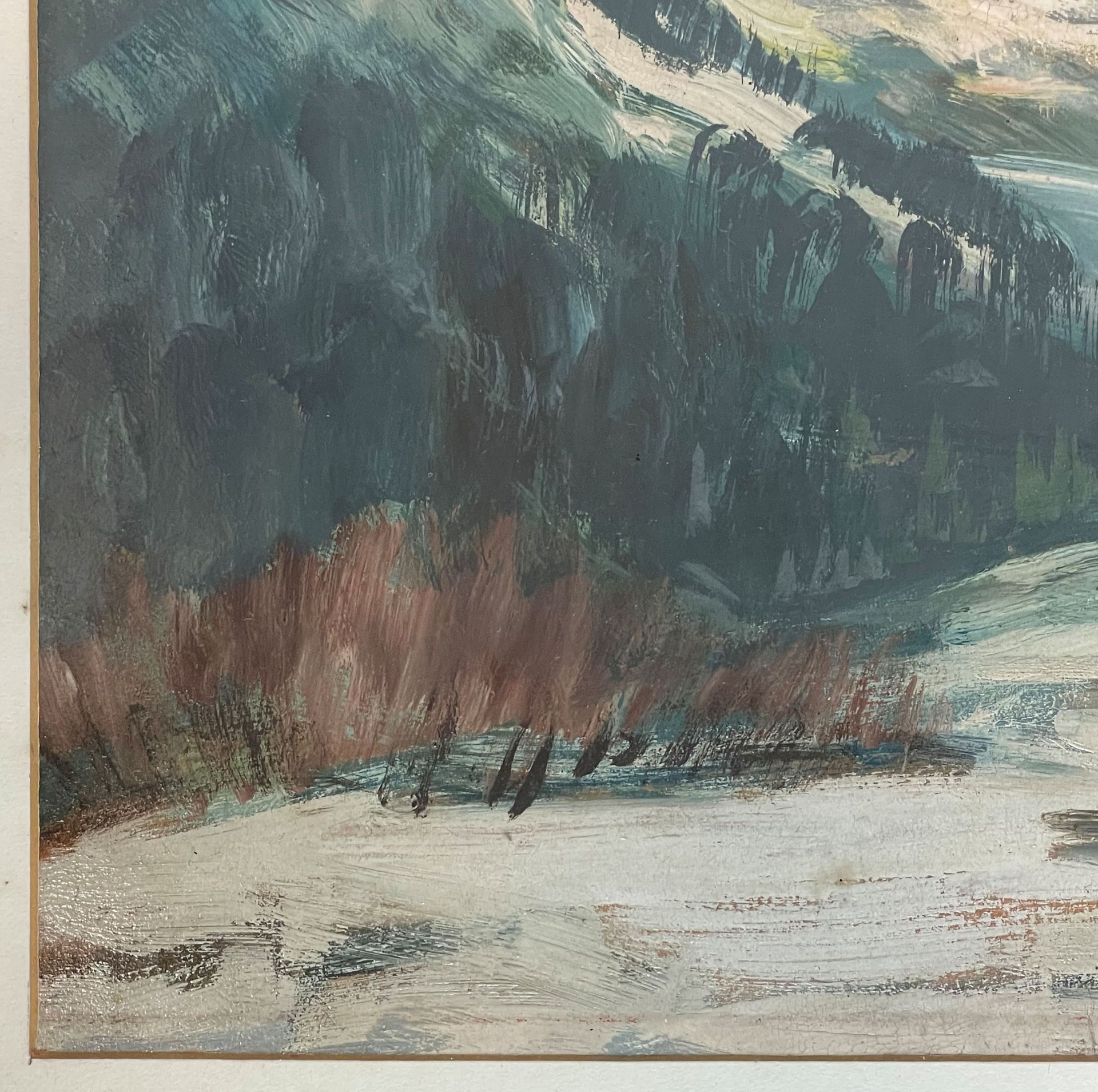 Wilhelm RAAB (1907 - 1989). "Partie im Balderschwang". - Bild 4 aus 10