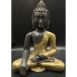 Sitzender Buddha. 19. / 20. Jahrhundert. Südasien.