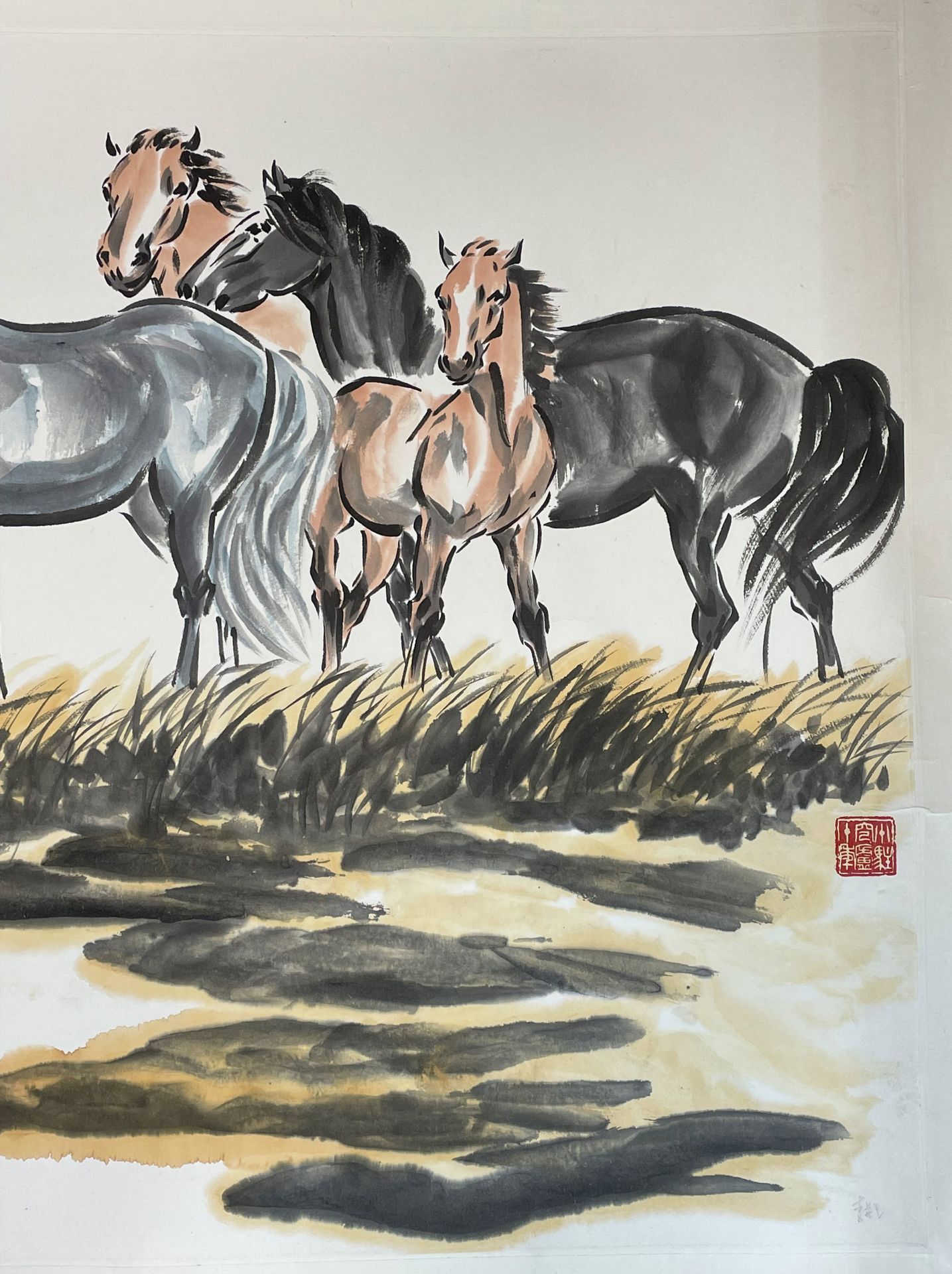 Shoushi YIN (1919 - 1998). Pferde. - Bild 5 aus 17