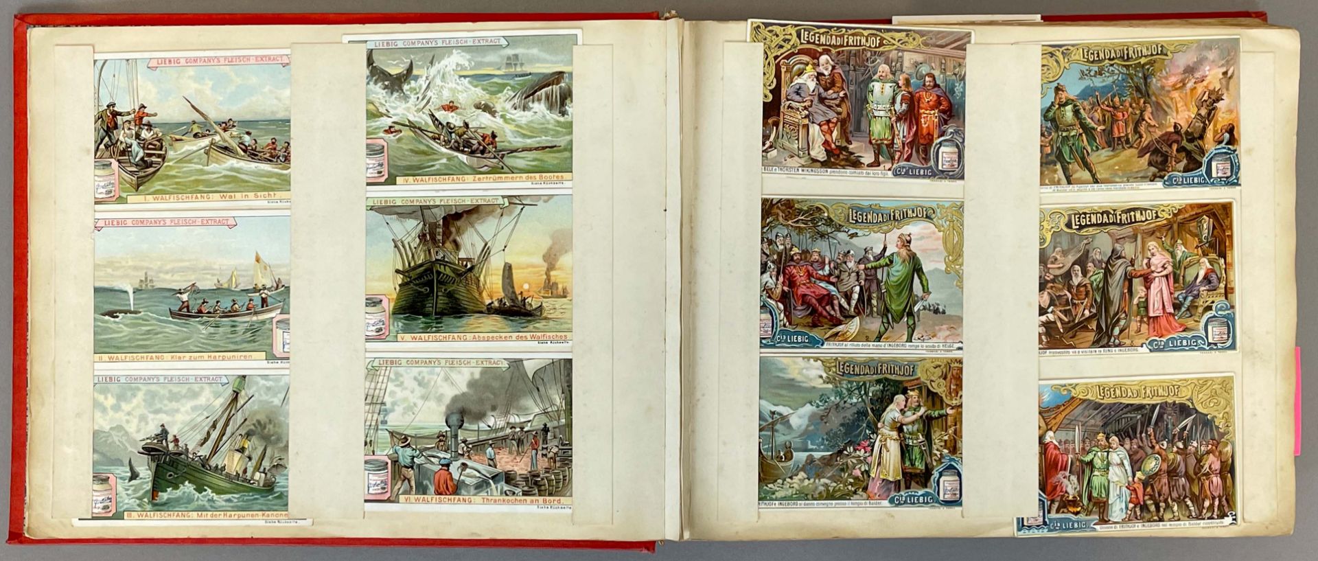 Album für Liebigbilder. Liebig-Bilder-Album, 1885. - Image 3 of 9