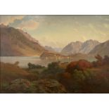 Friedrich LOOS (1797 - 1890) UMKREIS. Bellagio am Comer See.