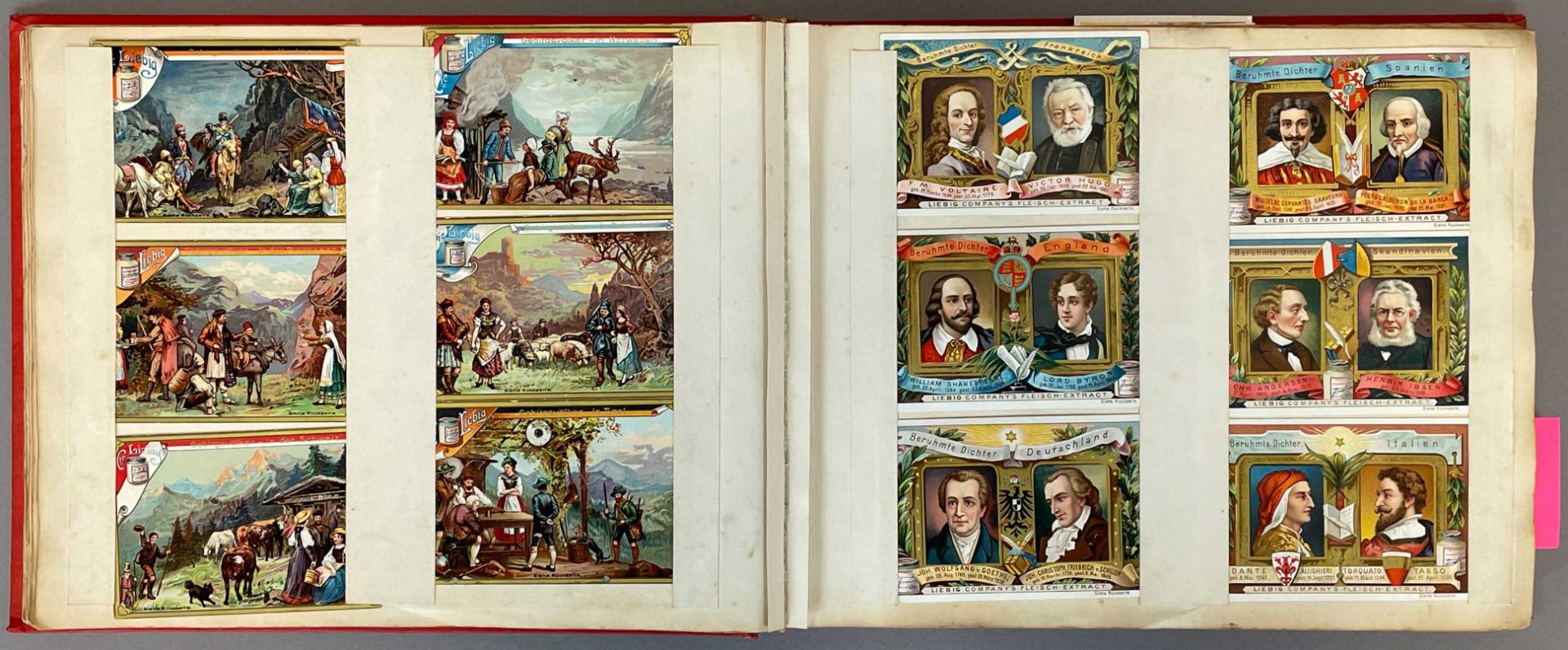 Album für Liebigbilder. Liebig-Bilder-Album, 1885. - Image 5 of 9
