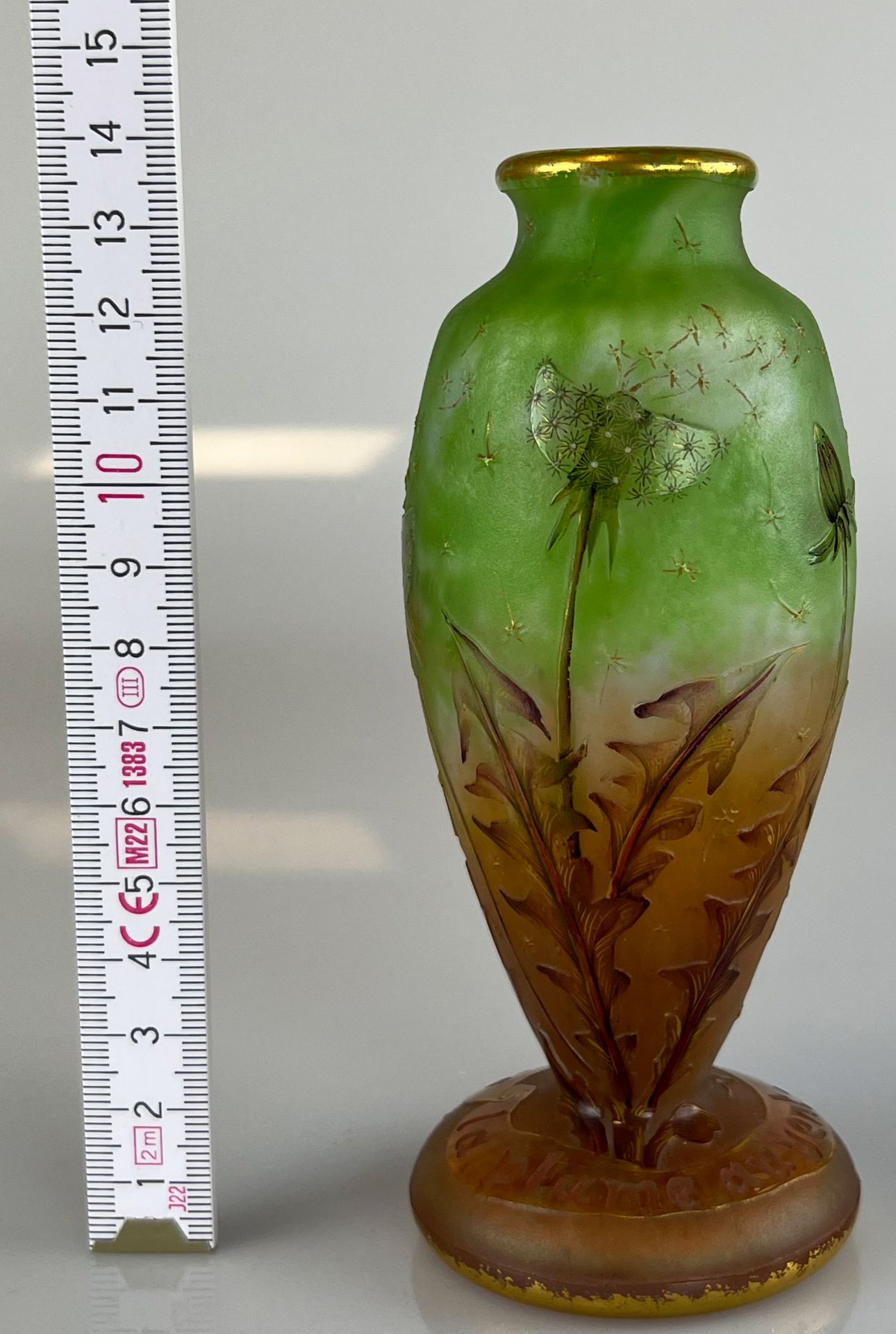 DAUM NANCY. Vase um 1900. - Image 11 of 12